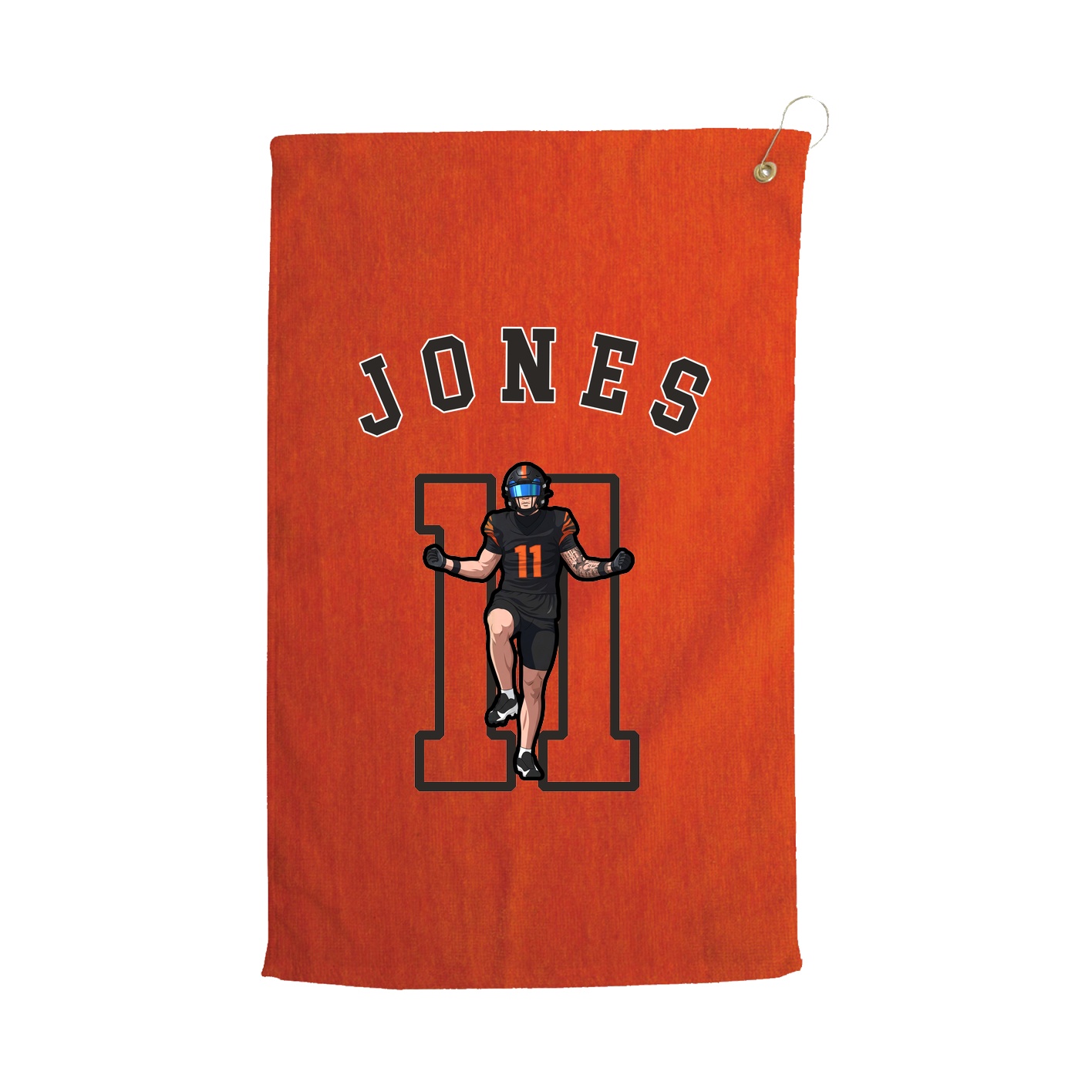 Golf Towel — Shirsey Arch in Orange