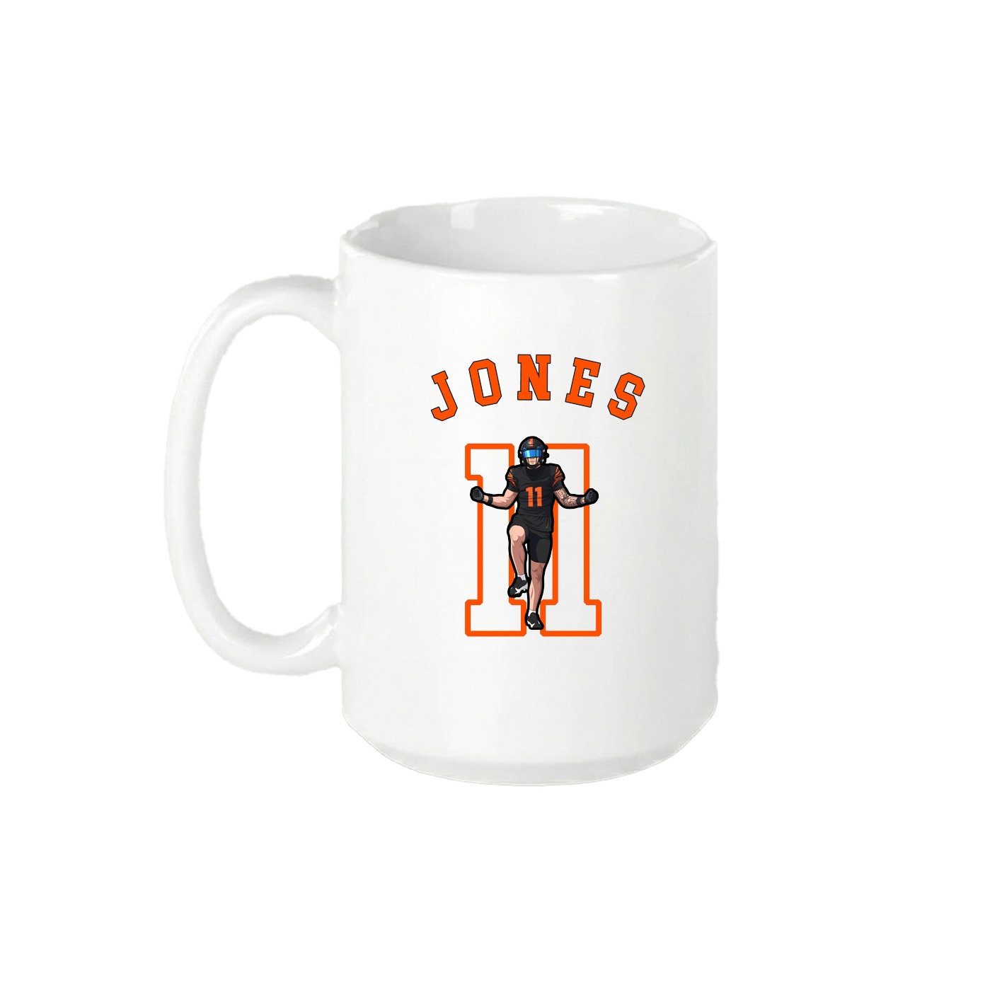15oz Coffee Mug — Shirsey Arch in White