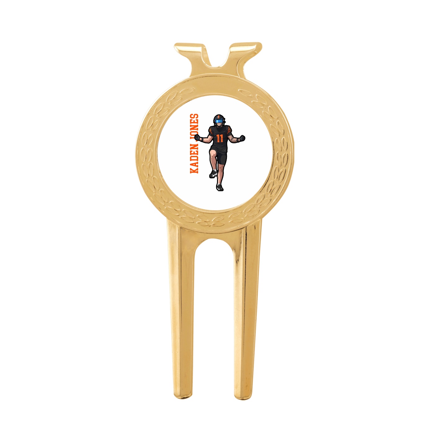 Divot Tool with Ball Marker — Name Vertical in Classic