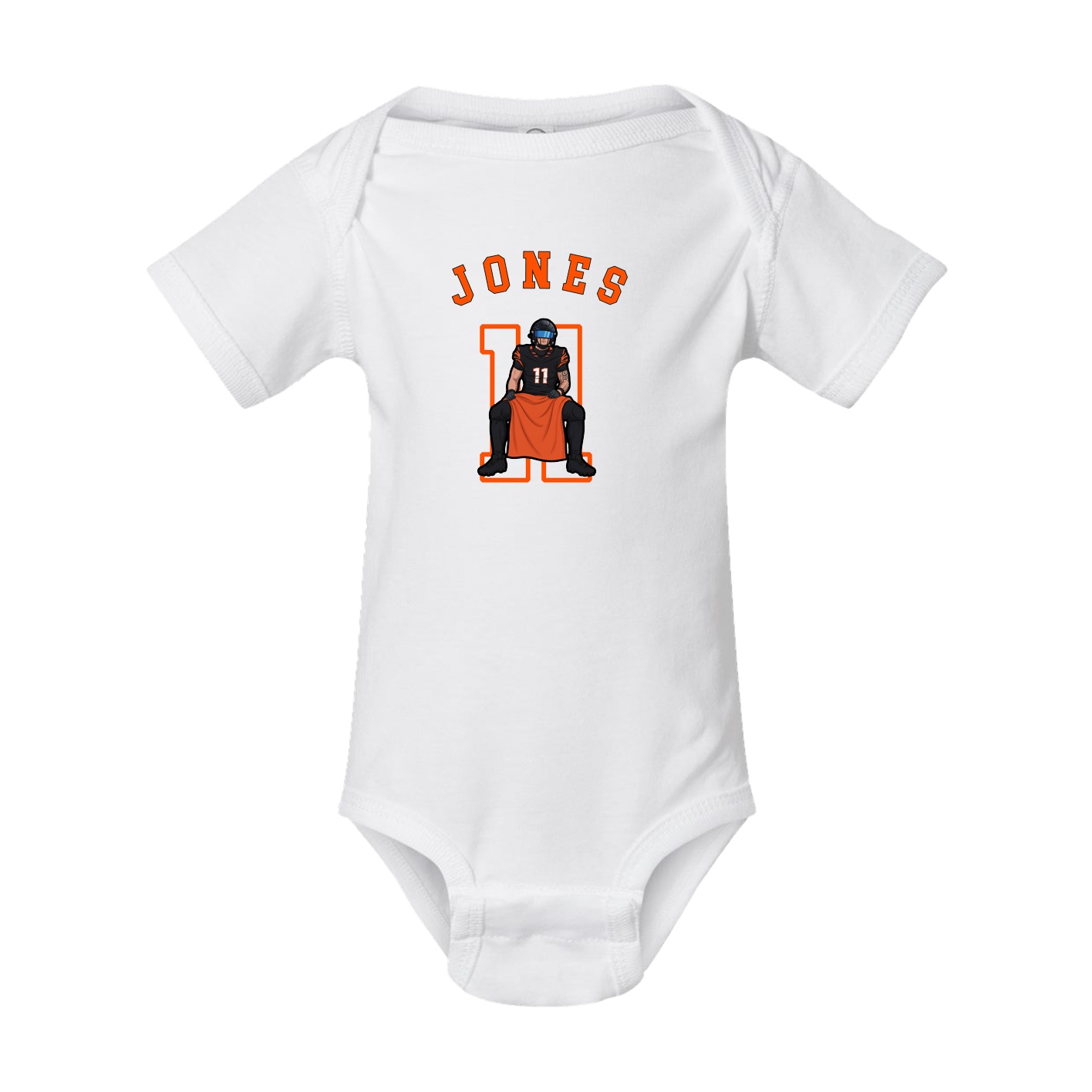 Baby Onesie — Shirsey Arch in White