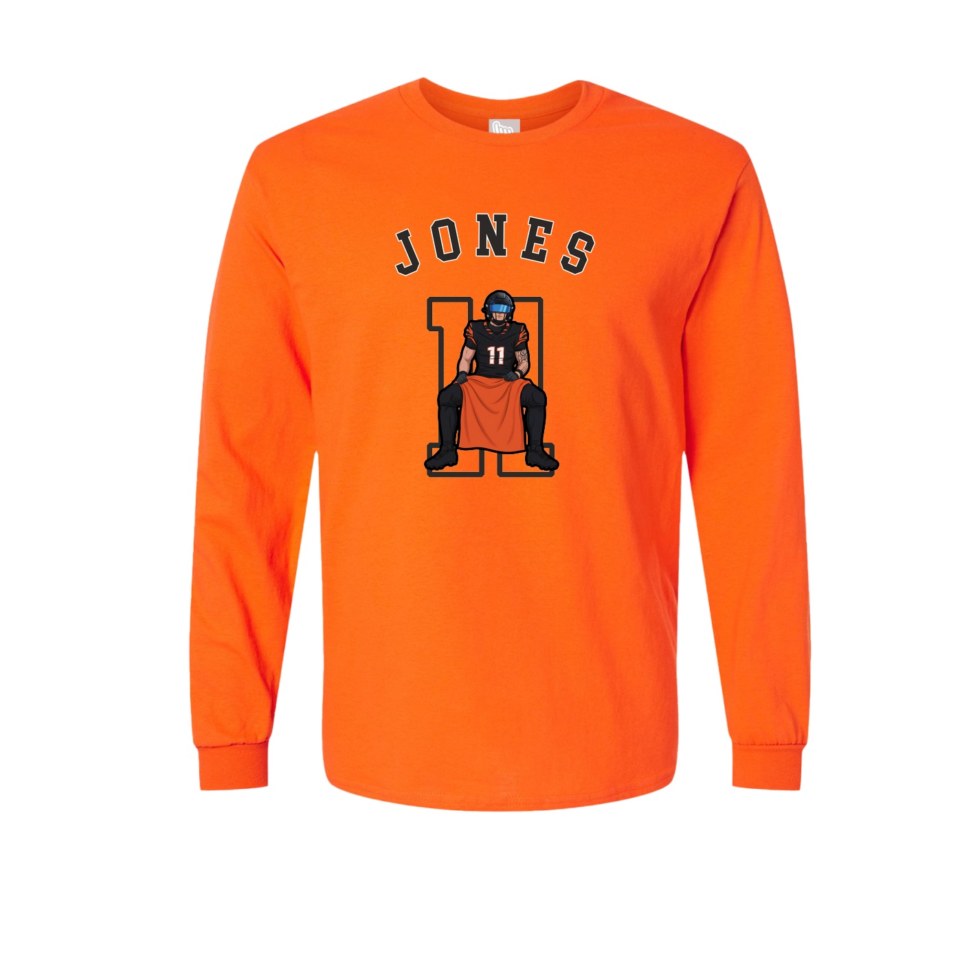 Long Sleeve Tee — Shirsey Arch in Orange
