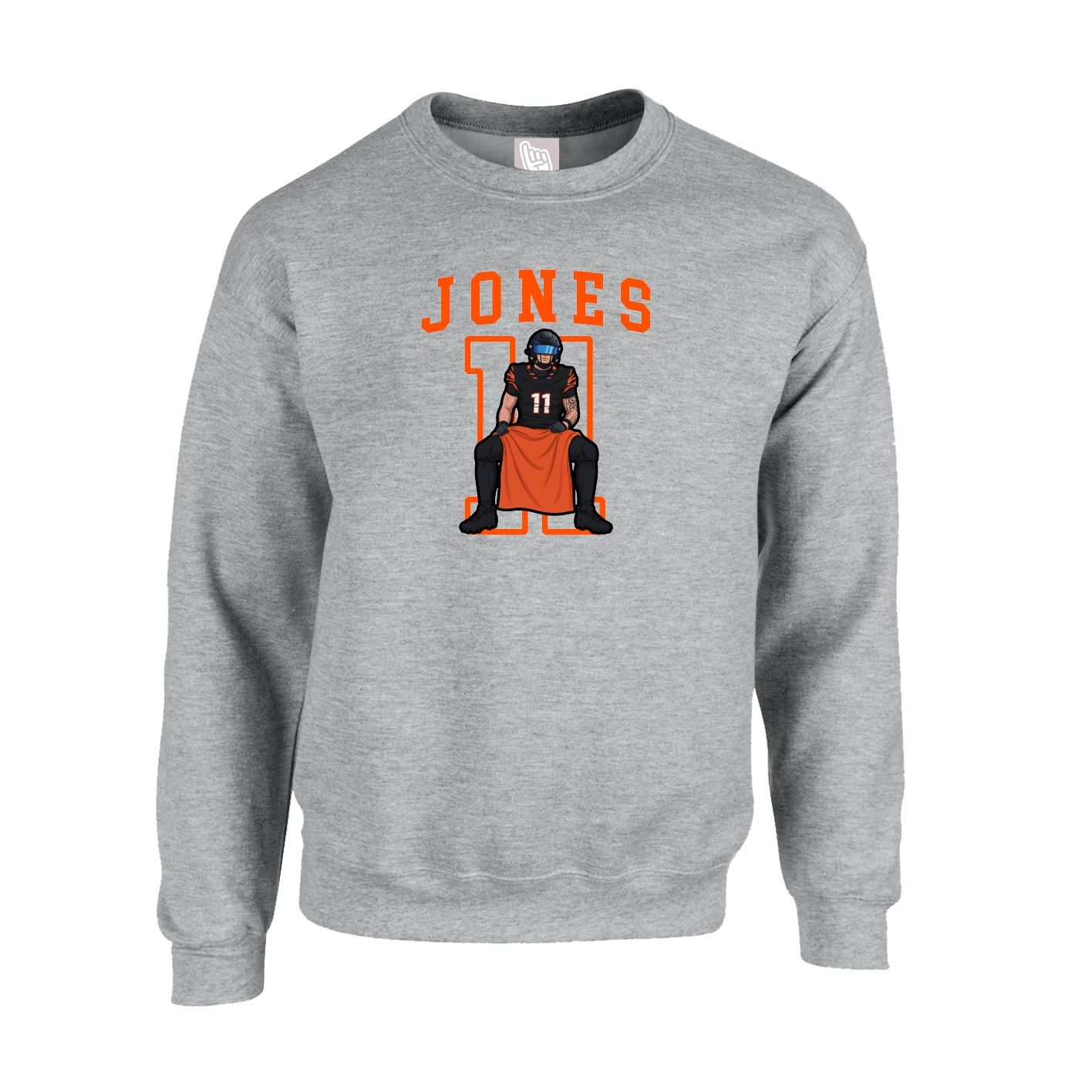 Fleece Crew — Shirsey in Grey