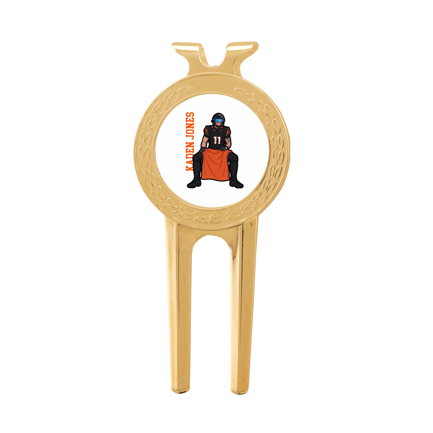 Divot Tool with Ball Marker — Name Vertical in Classic