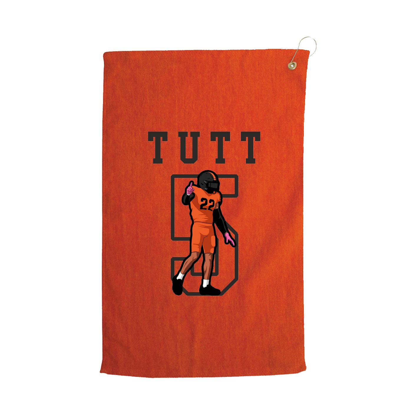 Golf Towel — Shirsey in Orange