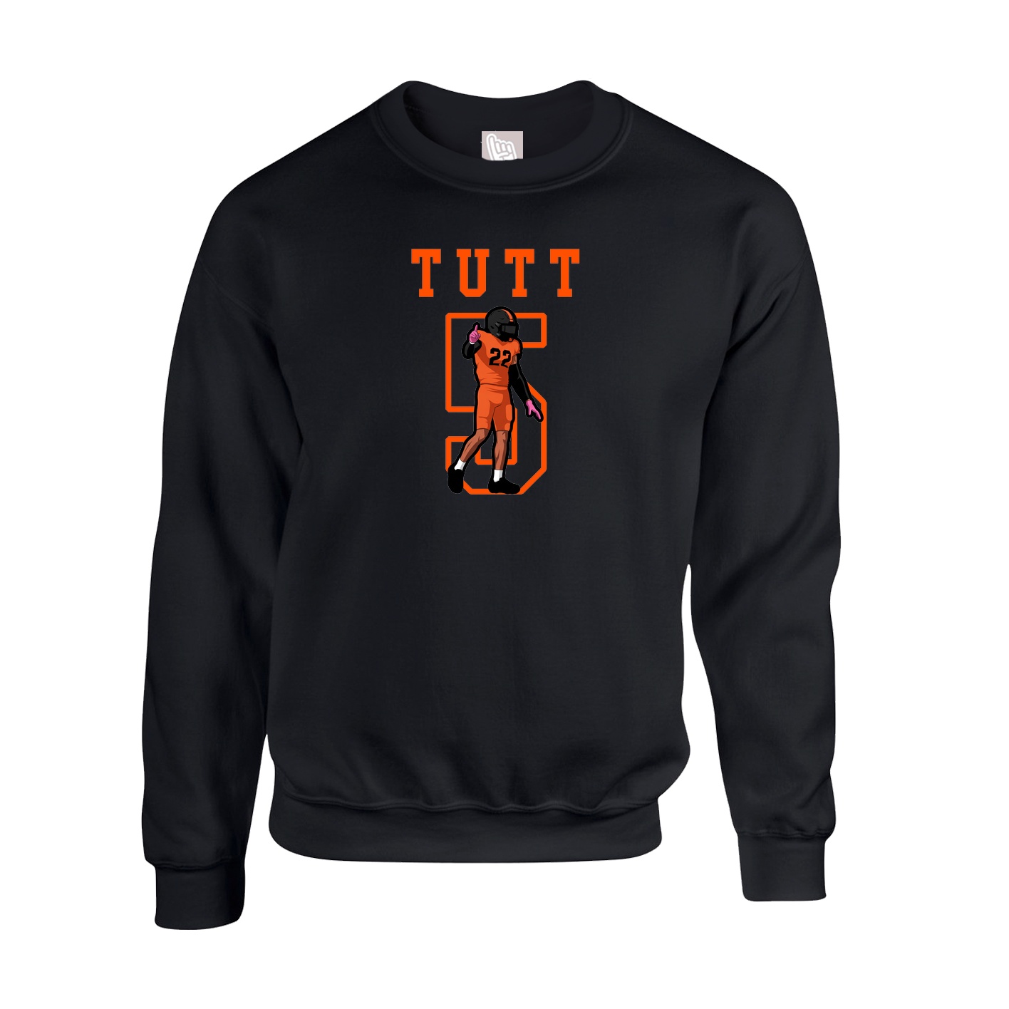 Fleece Crew — Shirsey in Black