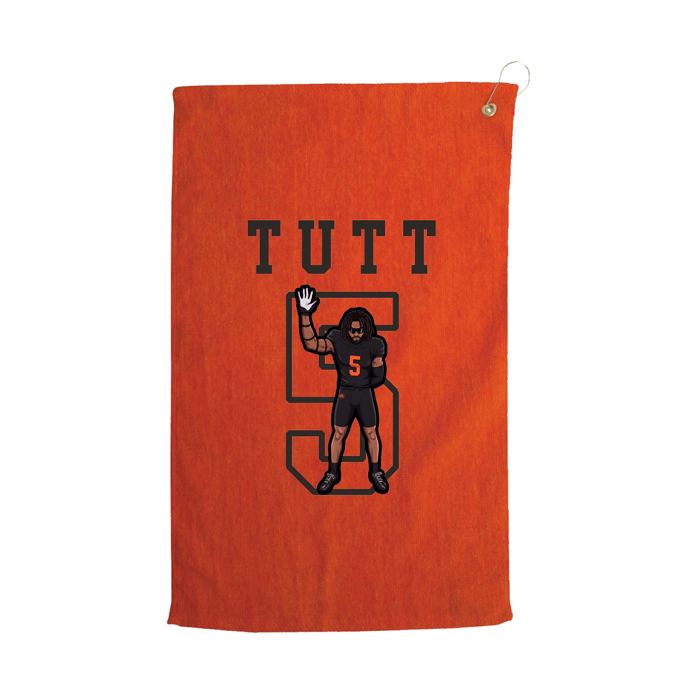 Golf Towel — Shirsey in Orange