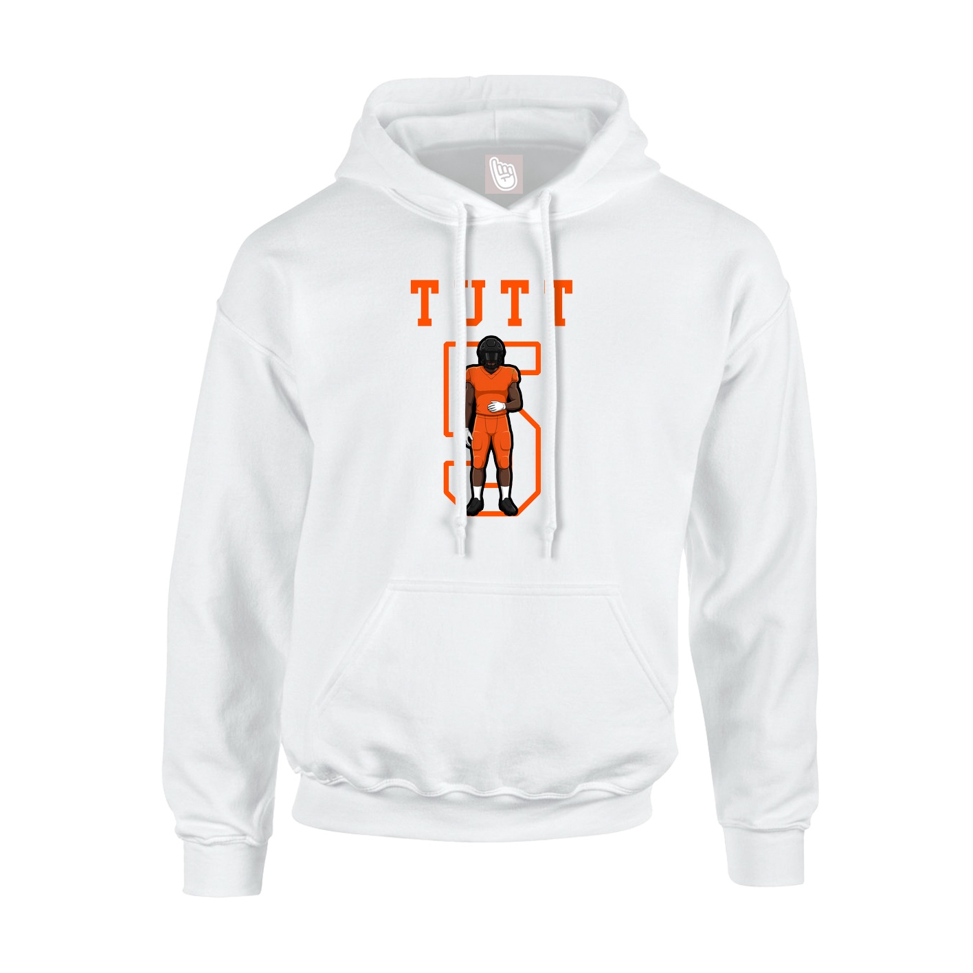 Hoodie — Shirsey in White