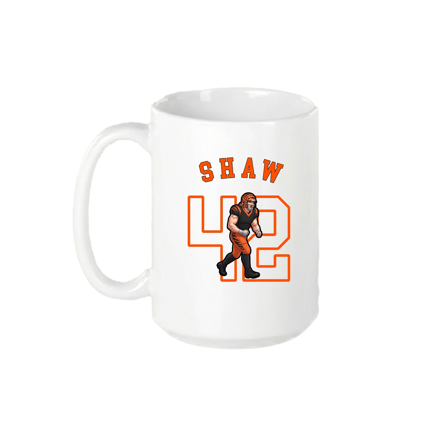 15oz Coffee Mug — Shirsey Arch in White