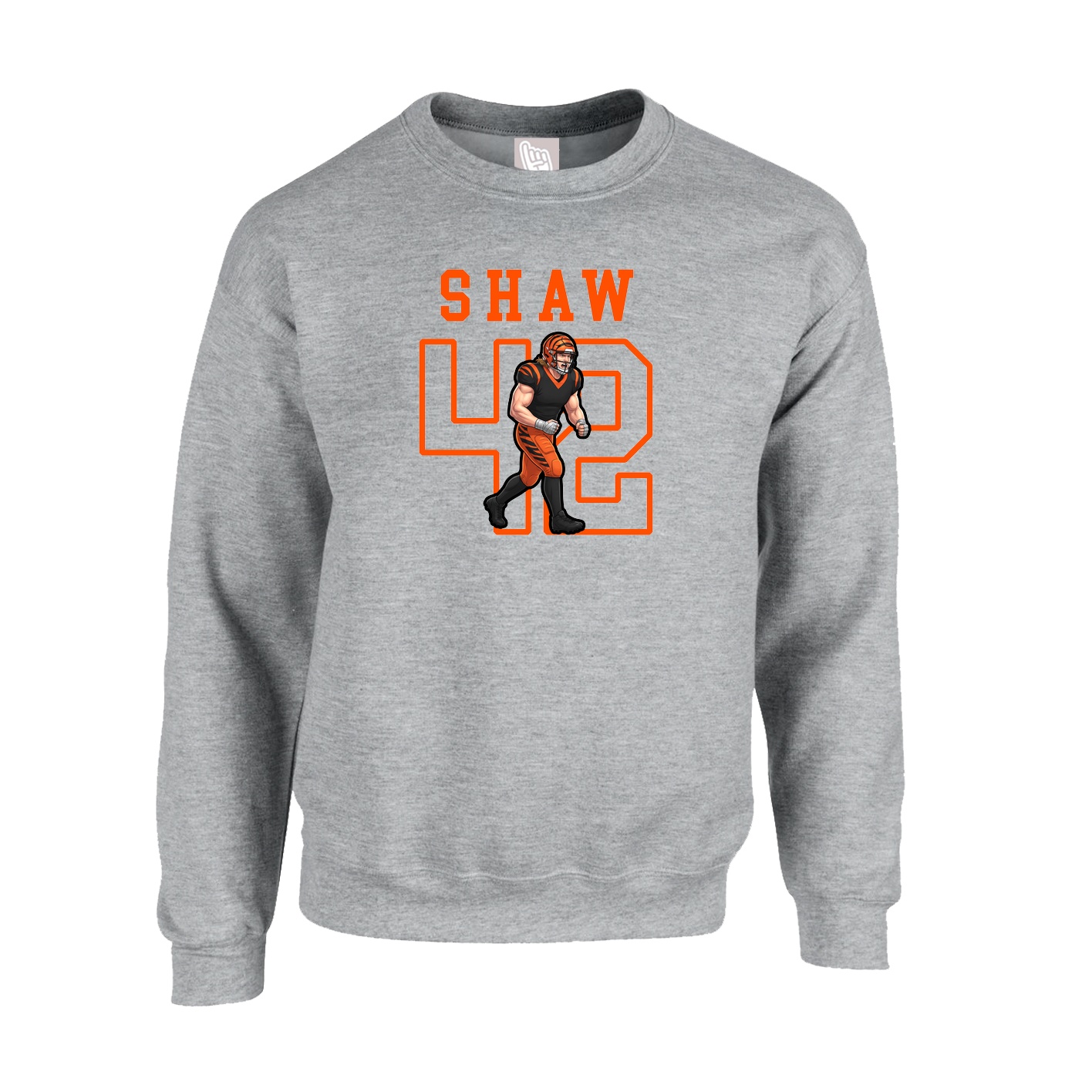 Fleece Crew — Shirsey in Grey