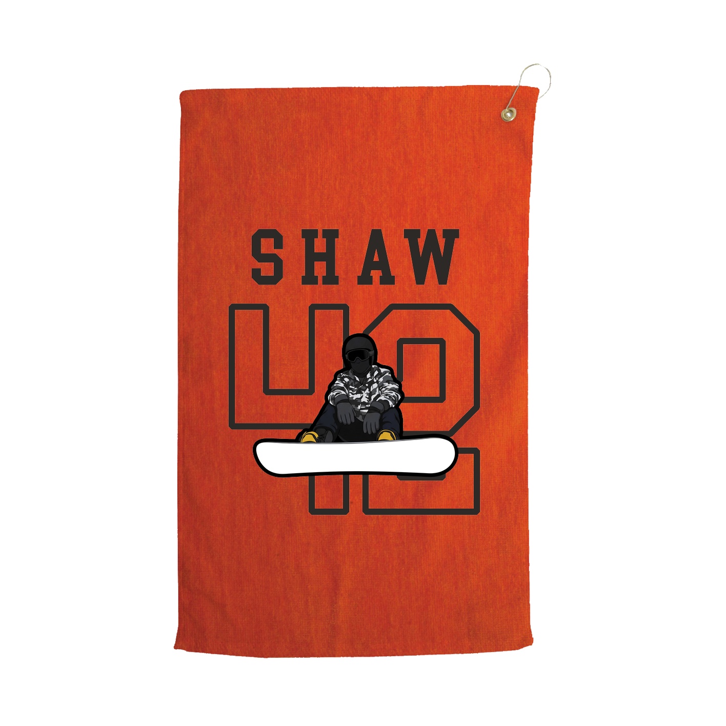 Golf Towel — Shirsey in Orange