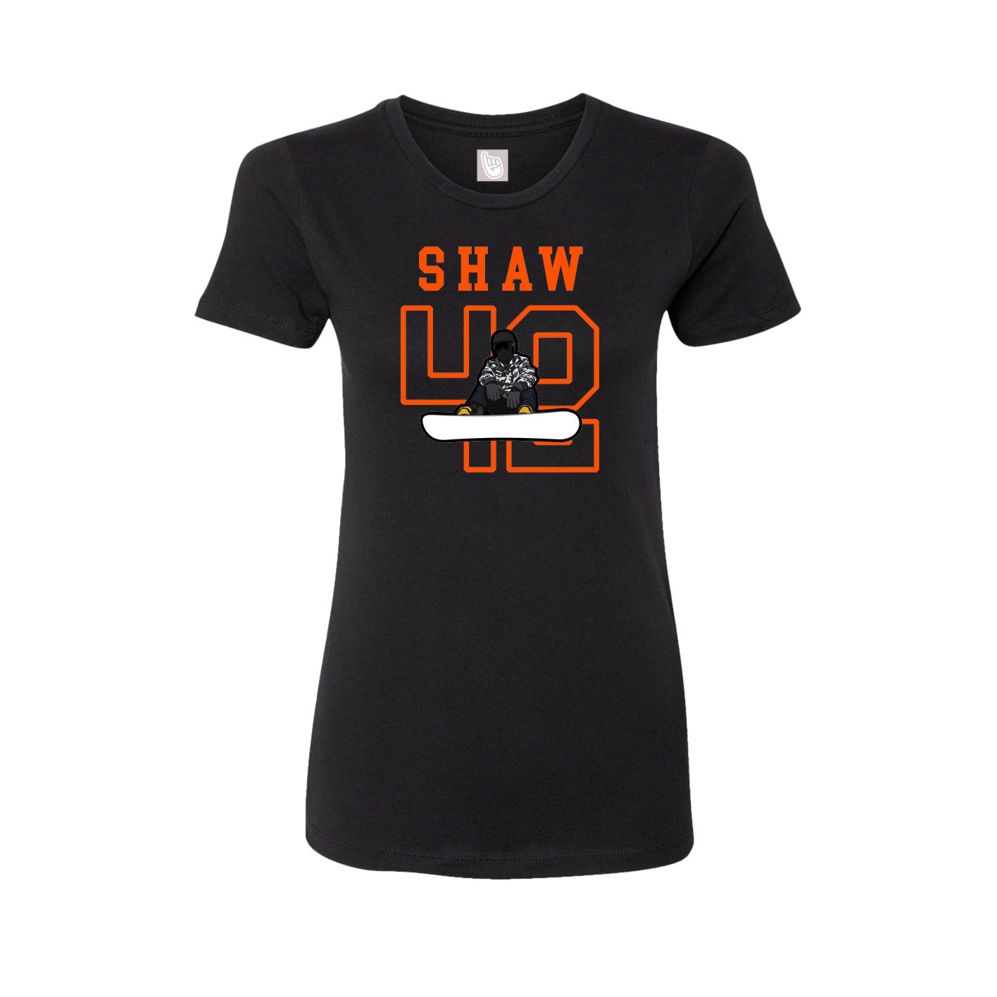 Fitted Women's Tee — Shirsey in Black