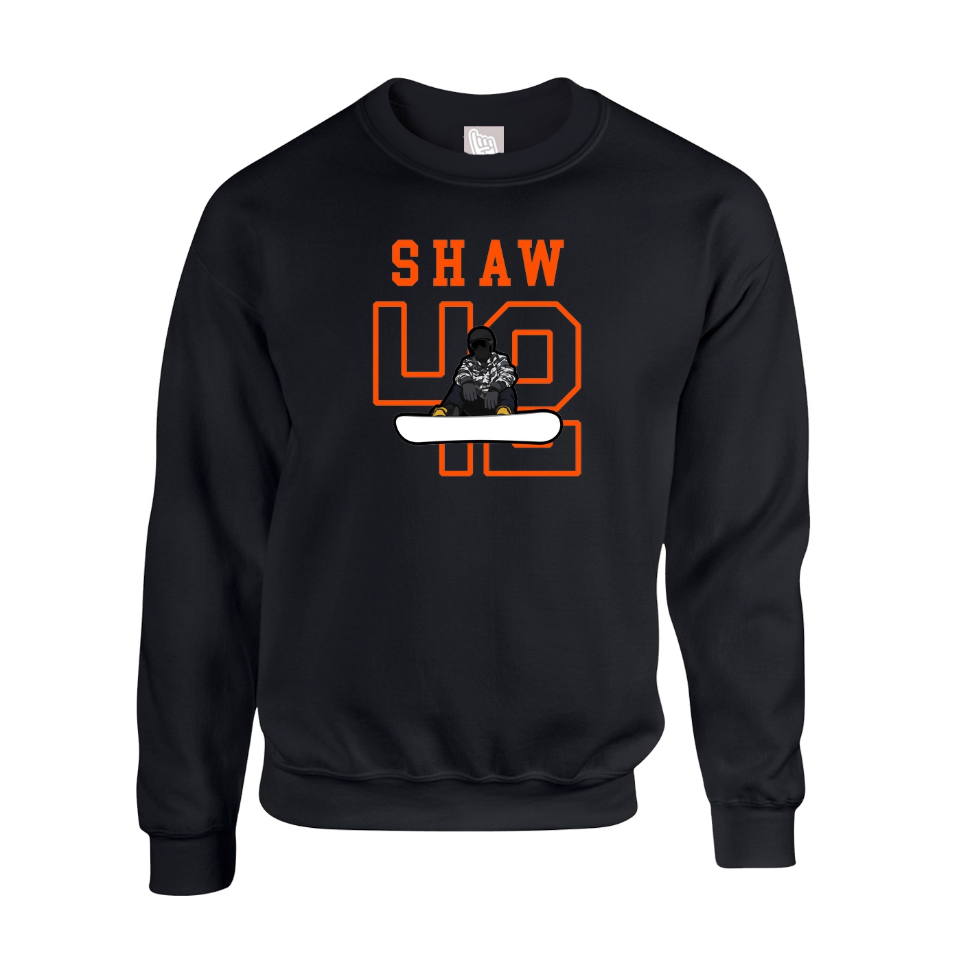 Fleece Crew — Shirsey in Black