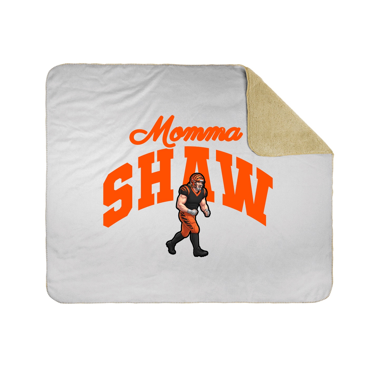 Throw Blanket — Mothers Day Arch in White
