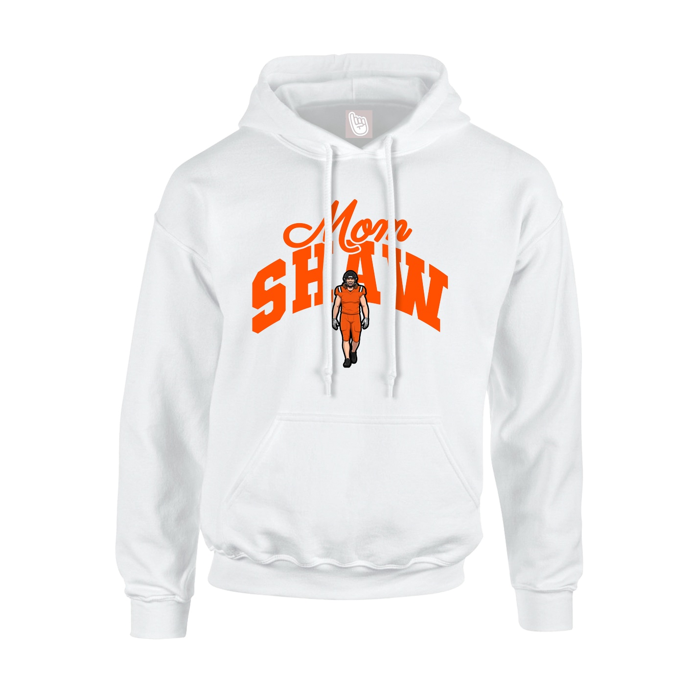 Hoodie — Mothers Day Arch in White