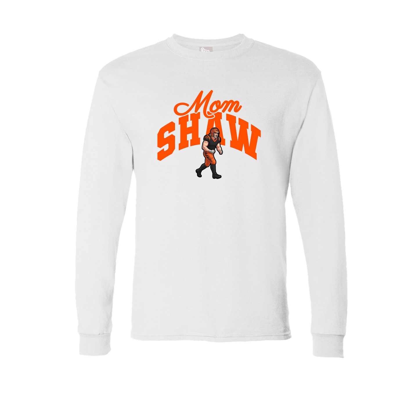 Long Sleeve Tee — Mothers Day Arch in White