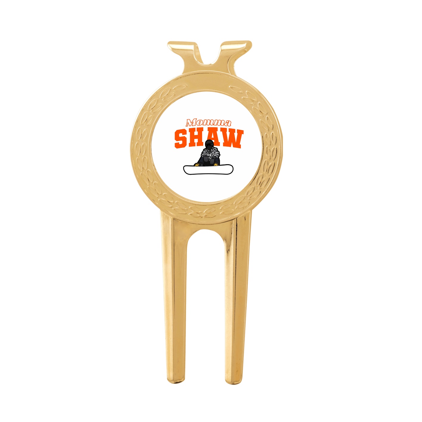Divot Tool with Ball Marker — Mothers Day Block in Classic