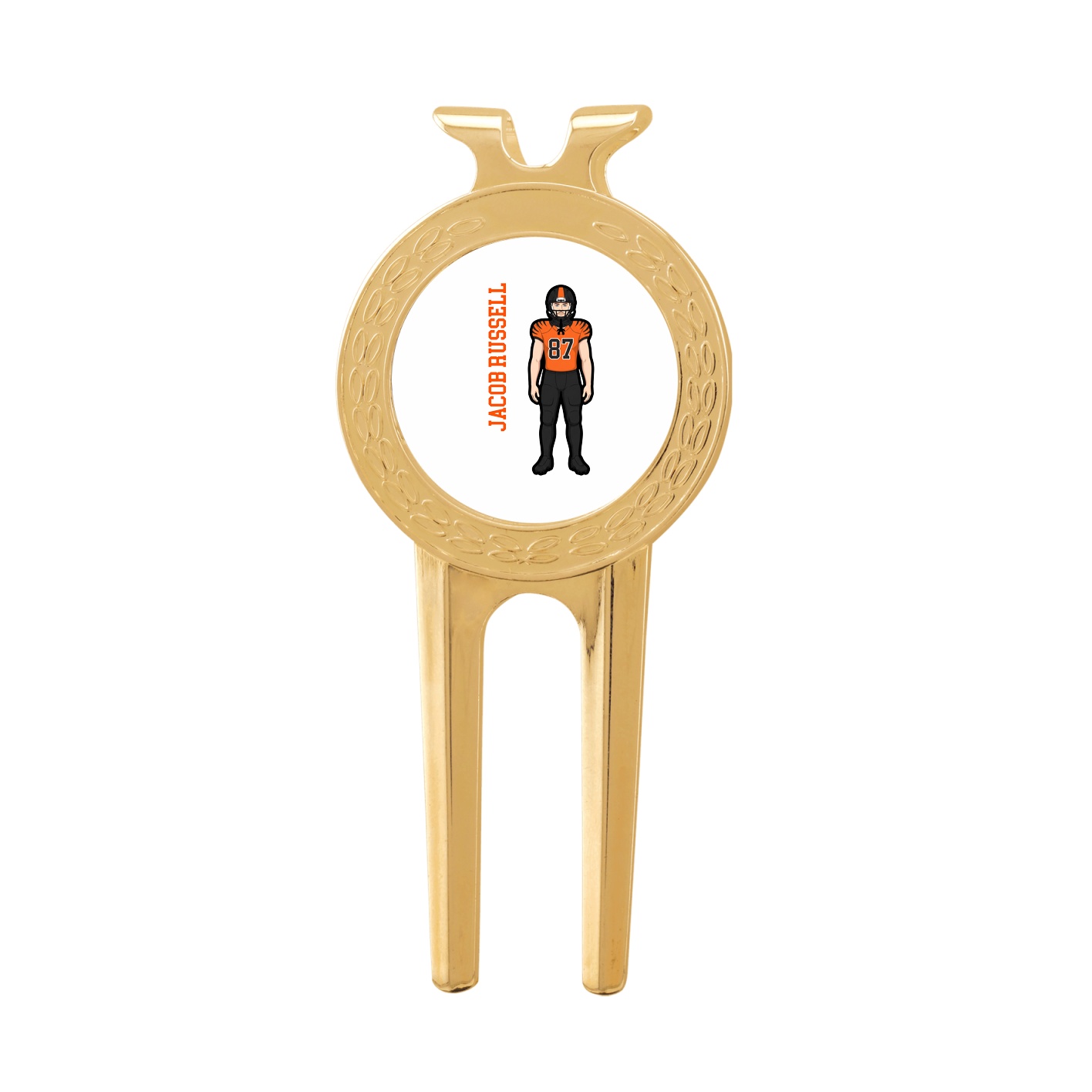 Divot Tool with Ball Marker — Name Vertical in Classic