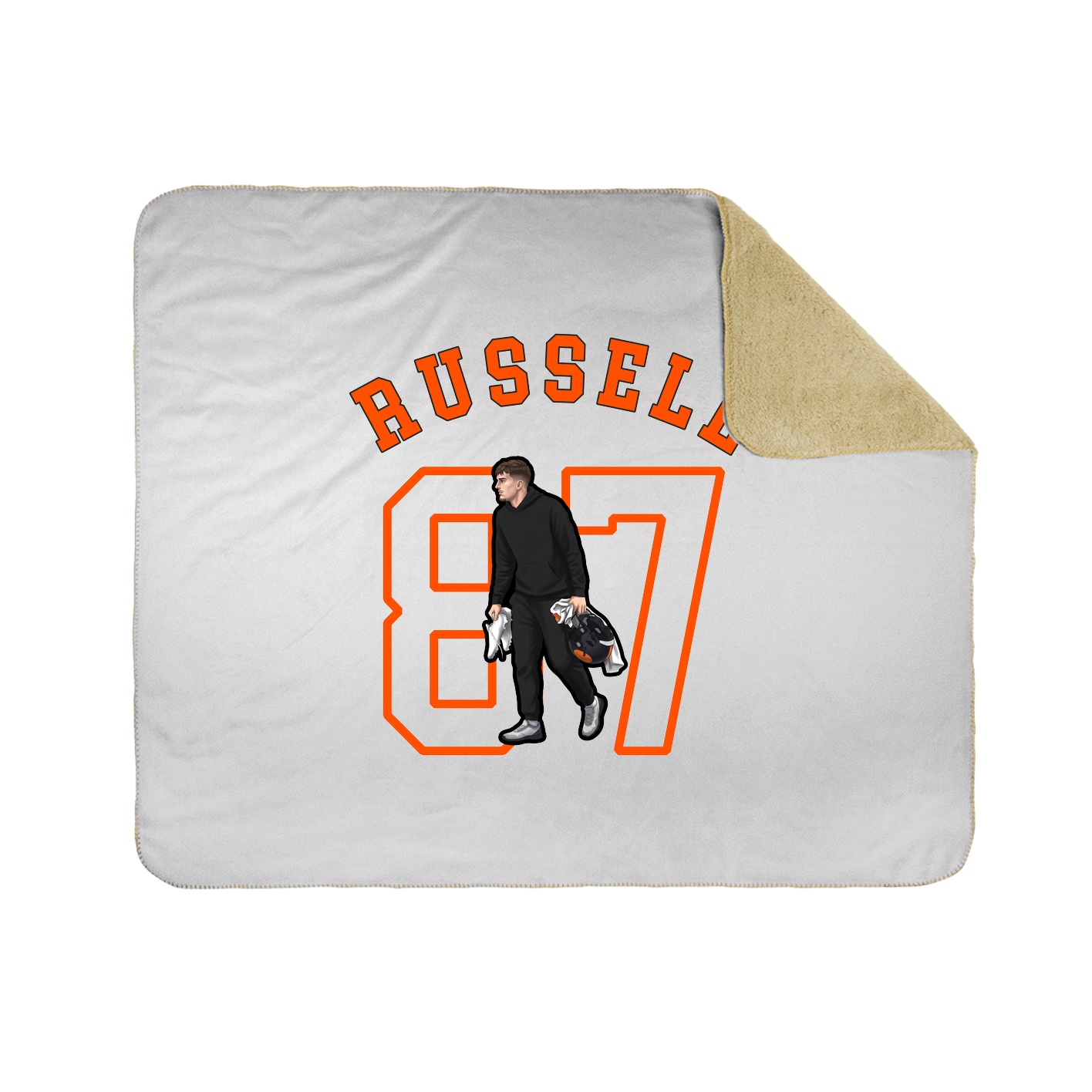 Throw Blanket — Shirsey Arch in White