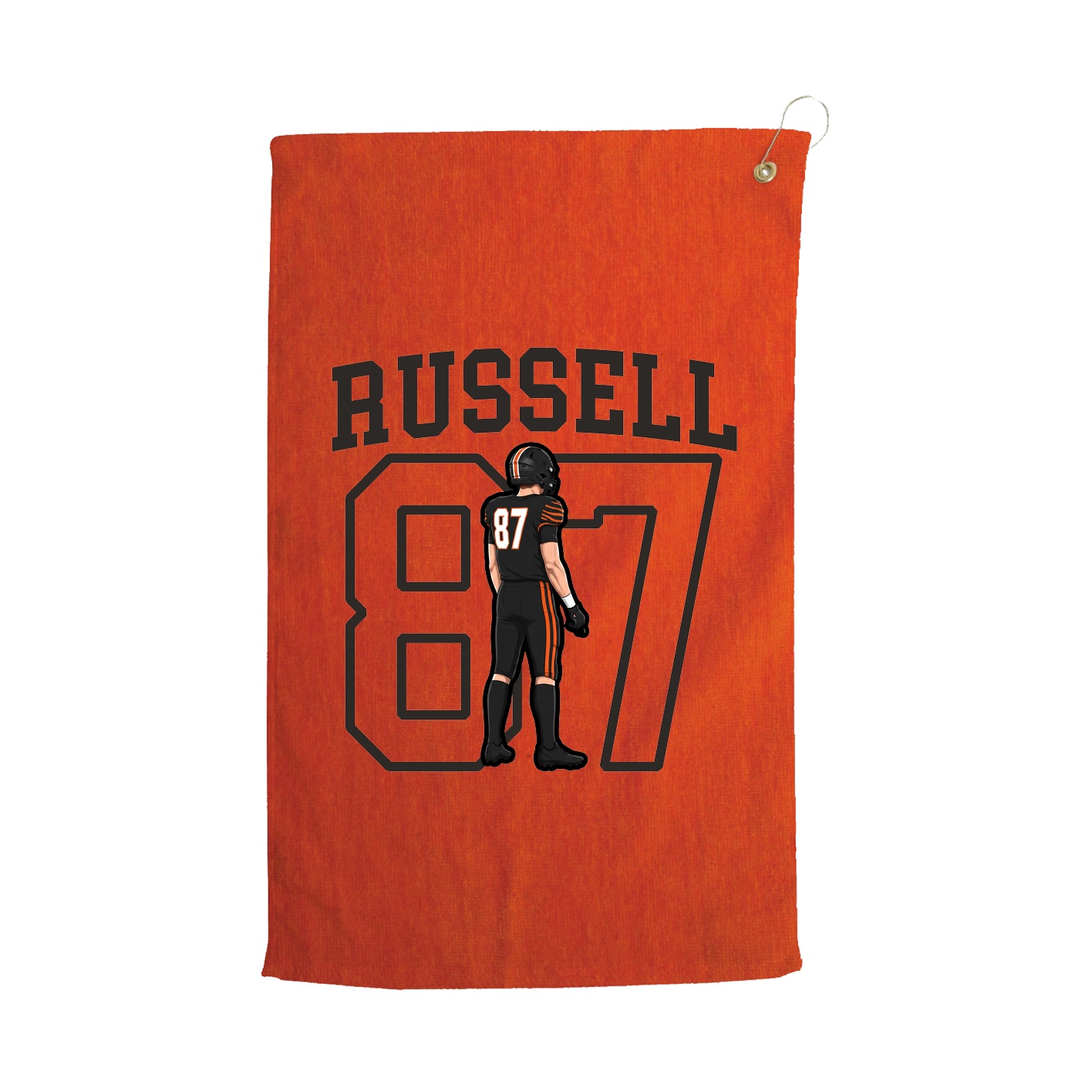 Golf Towel — Shirsey in Orange