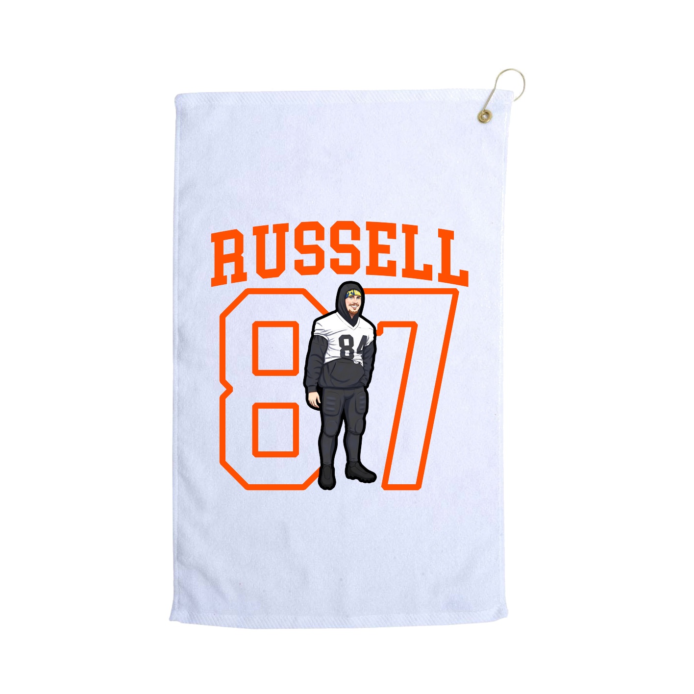 Golf Towel — Shirsey in White