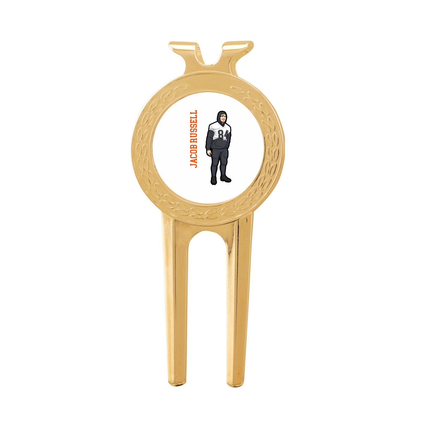 Divot Tool with Ball Marker — Name Vertical in Classic