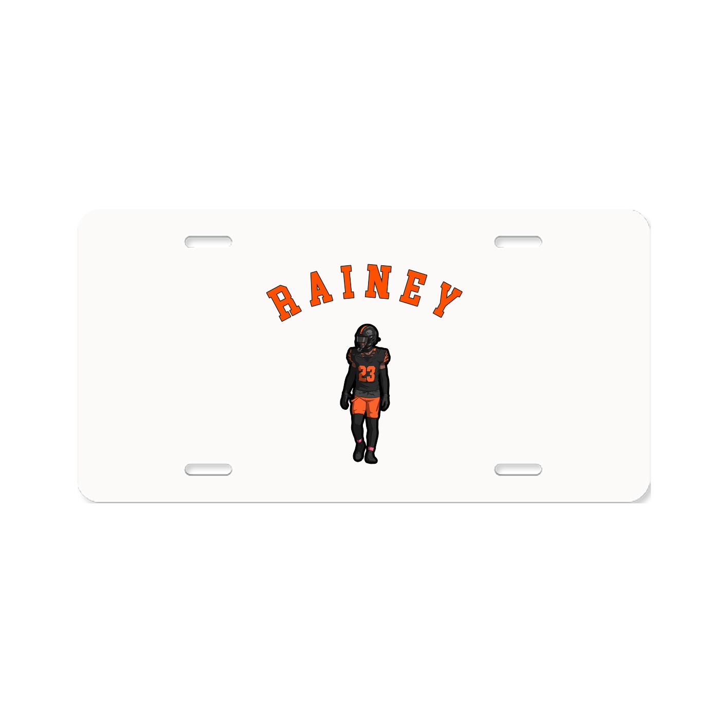 Aluminum License Plate