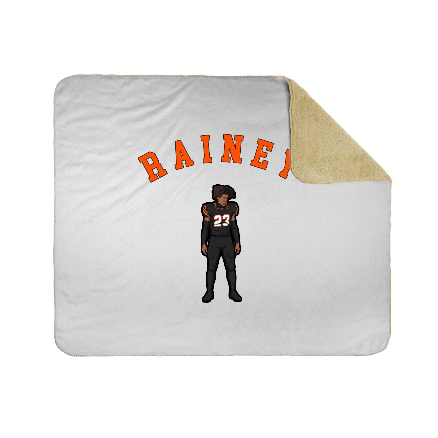 50x60 Sherpa Lined Throw Blanket