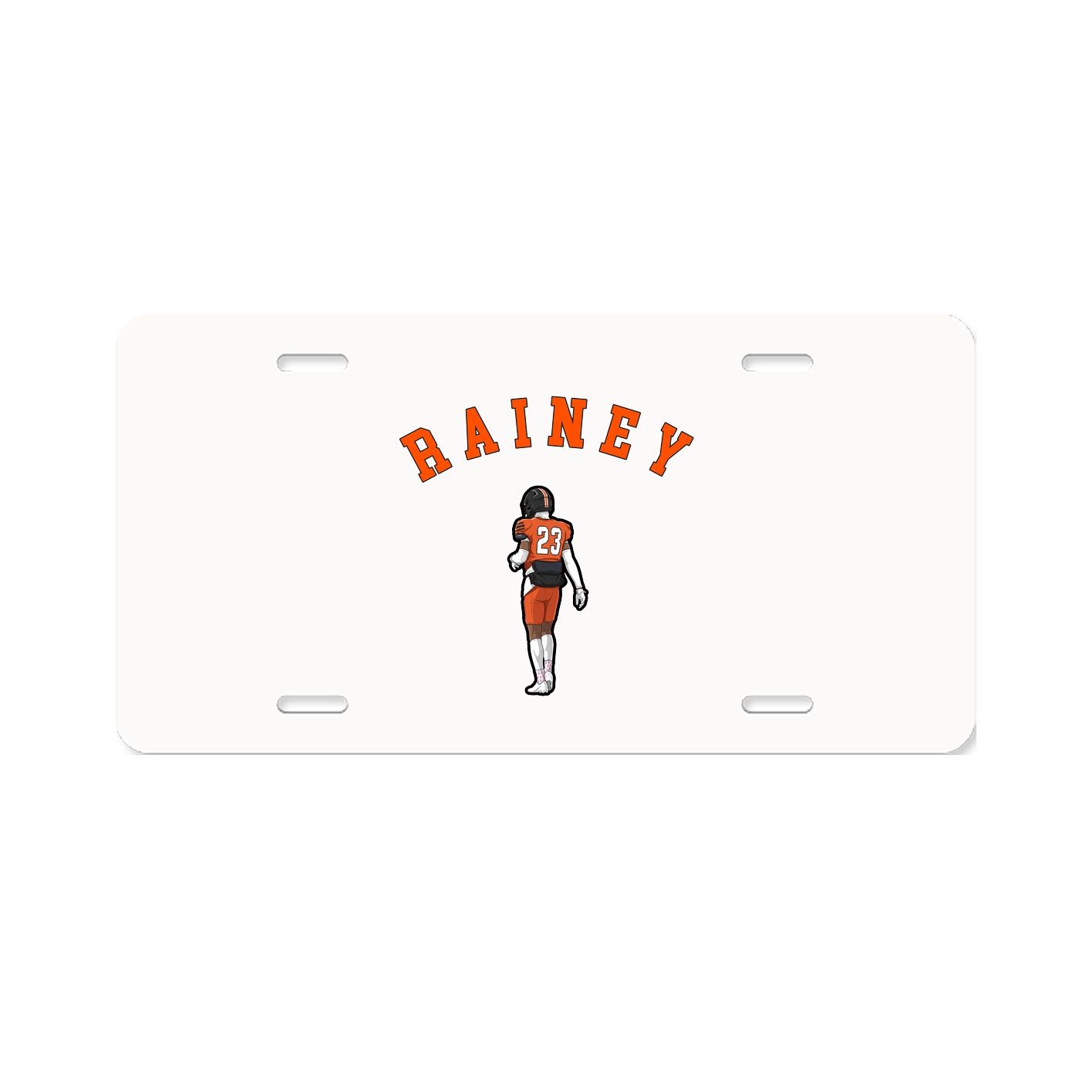 Aluminum License Plate