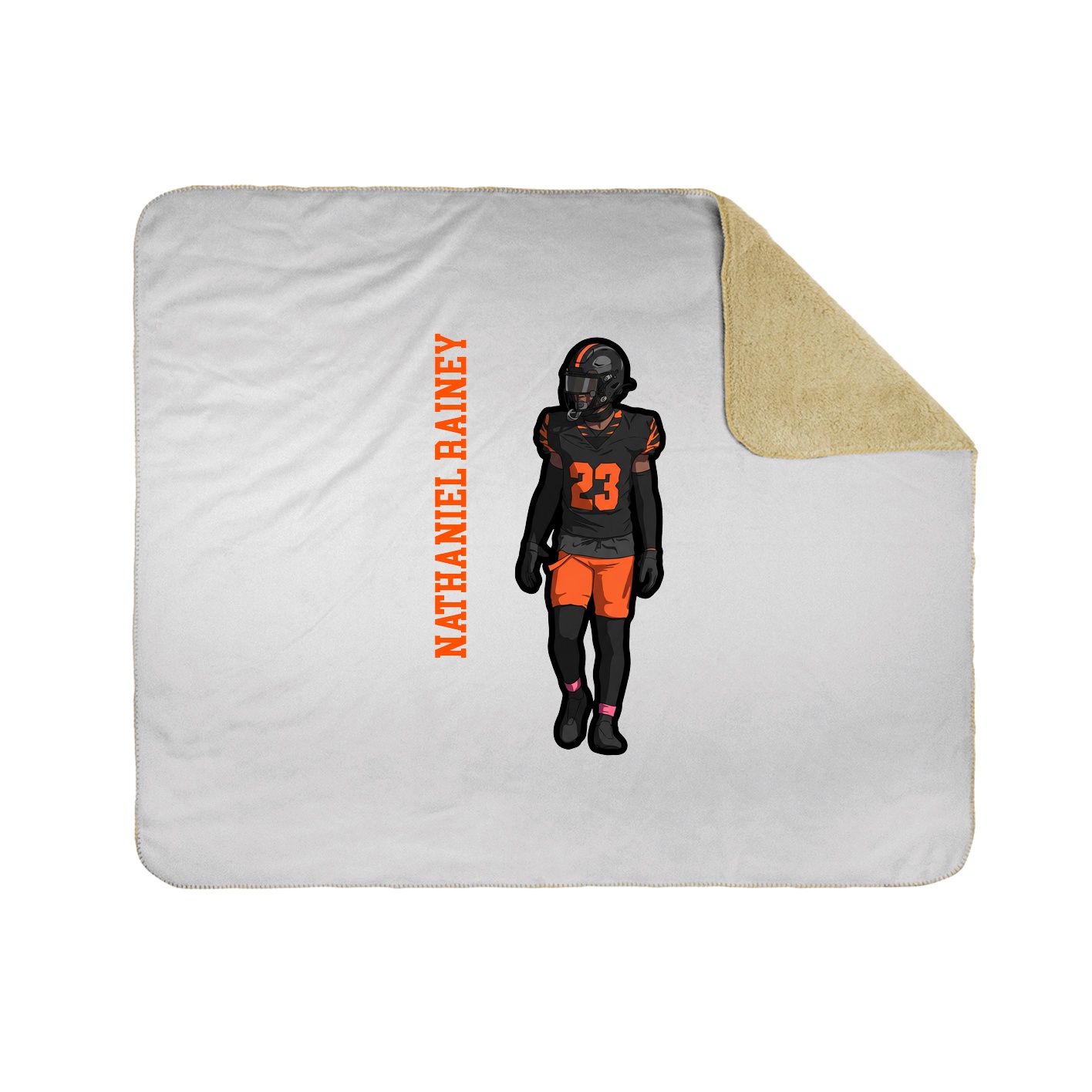 50x60 Sherpa Lined Throw Blanket