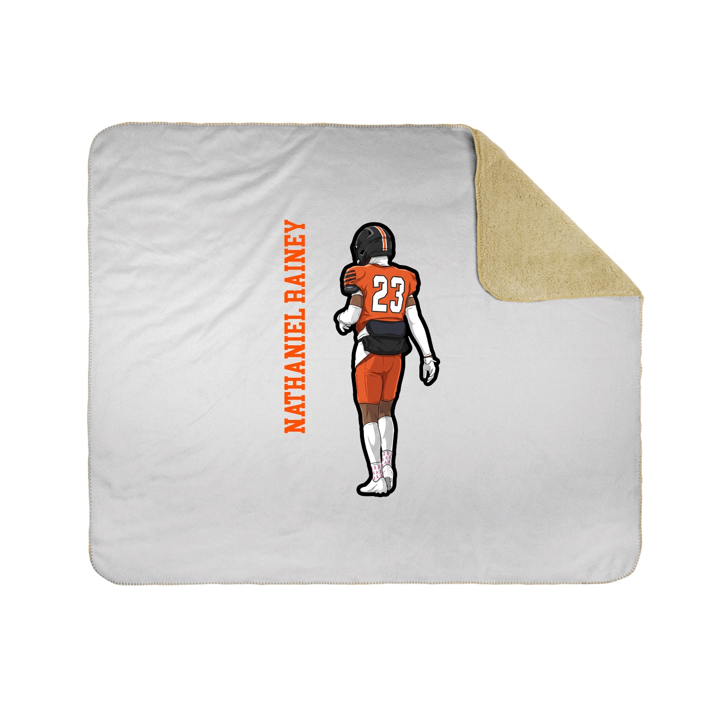 50x60 Sherpa Lined Throw Blanket