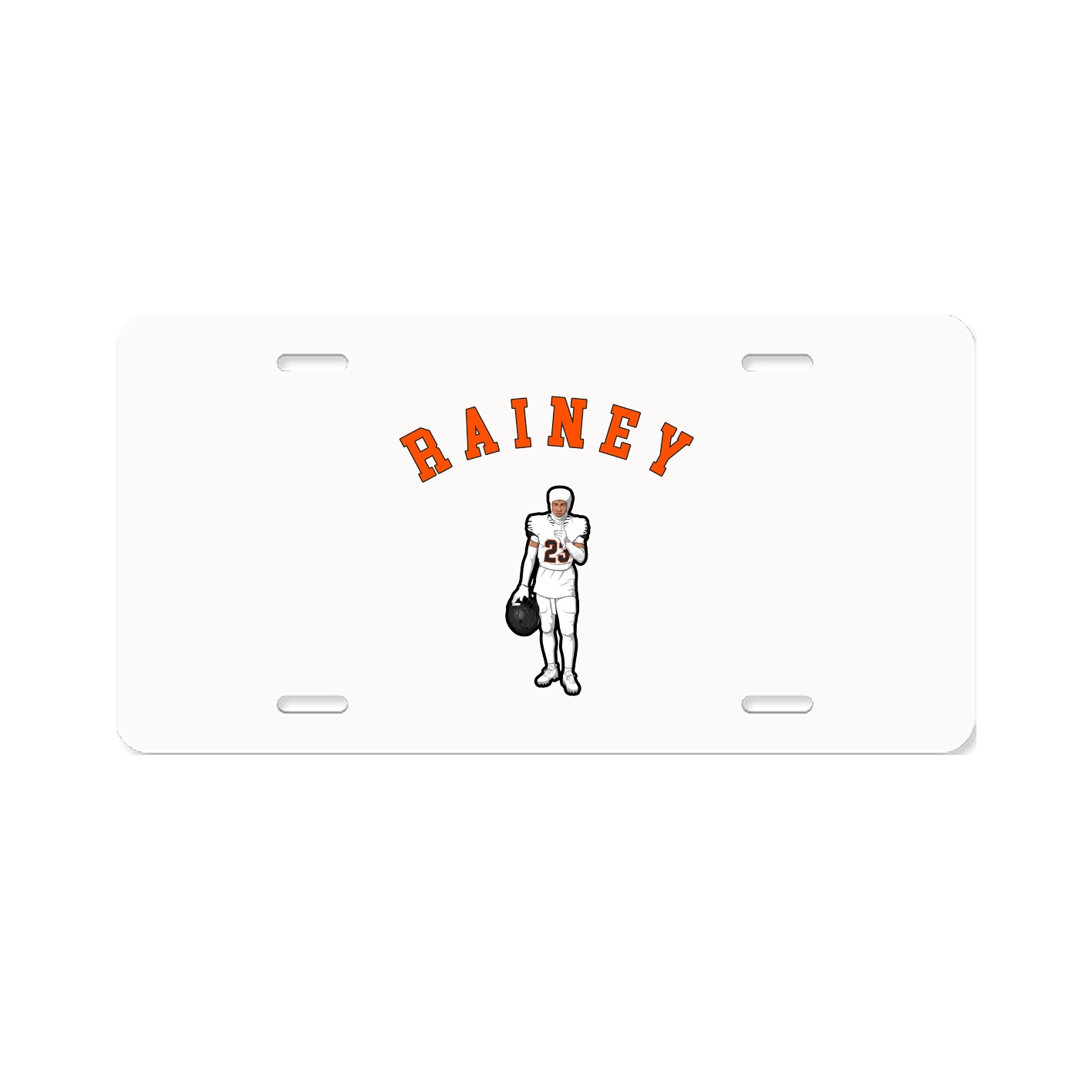 Aluminum License Plate