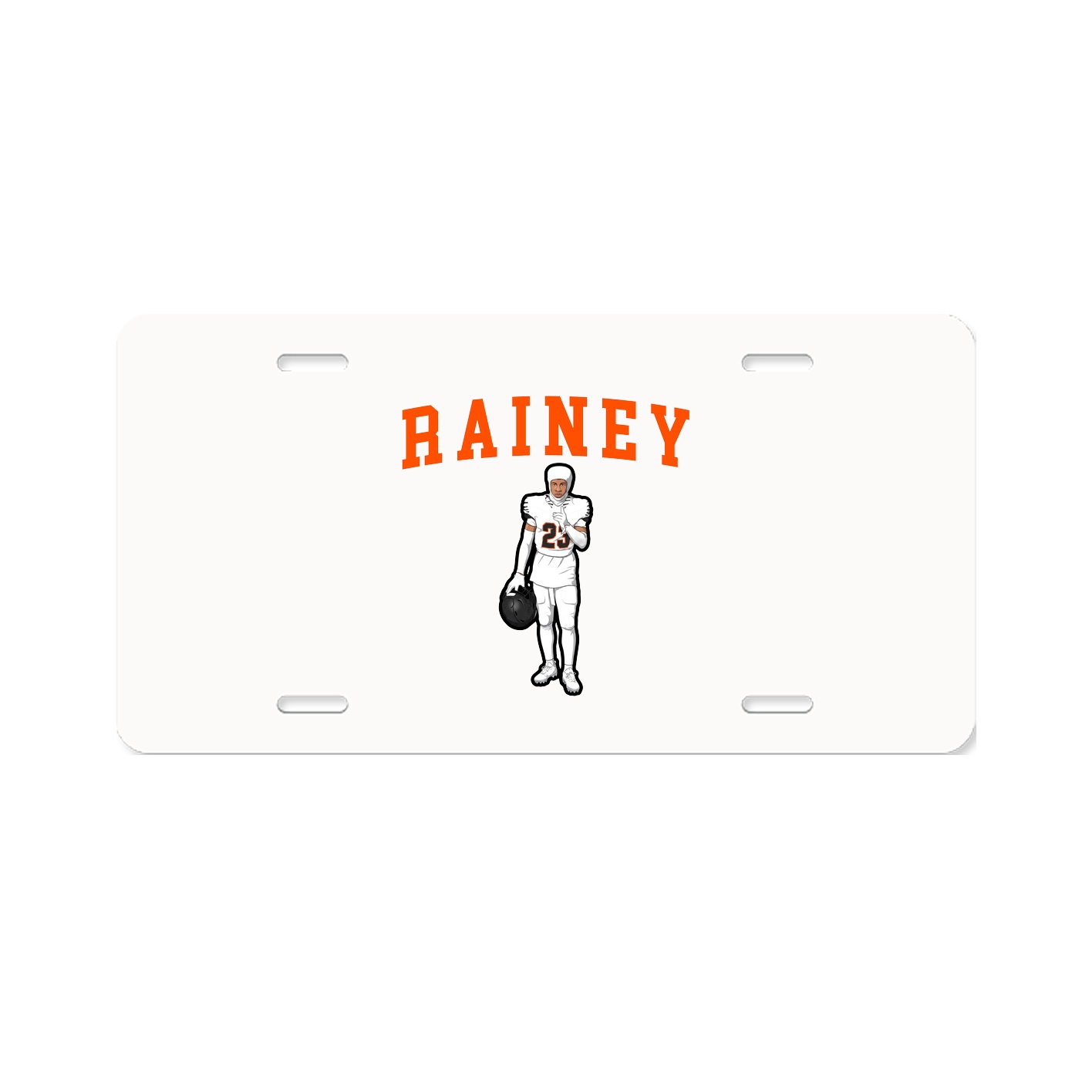 Aluminum License Plate