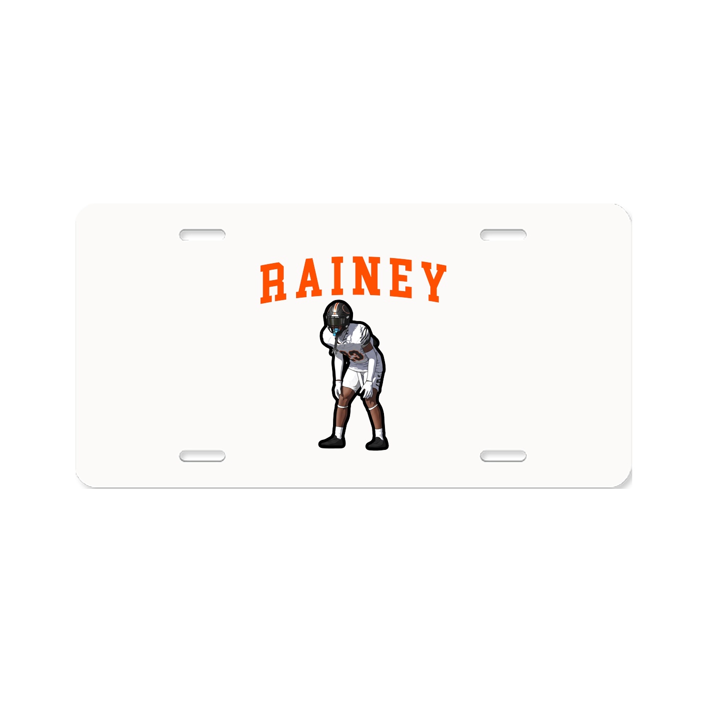 Aluminum License Plate