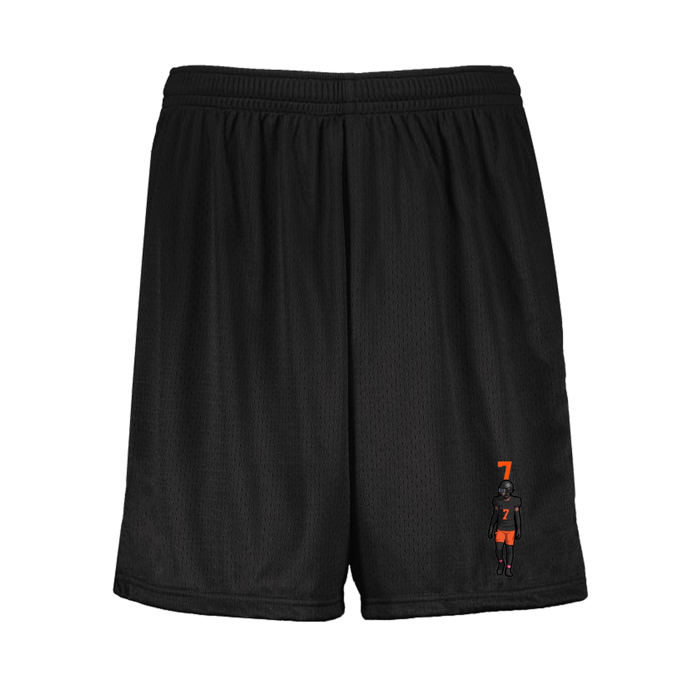 Shorts — Number Top in Black
