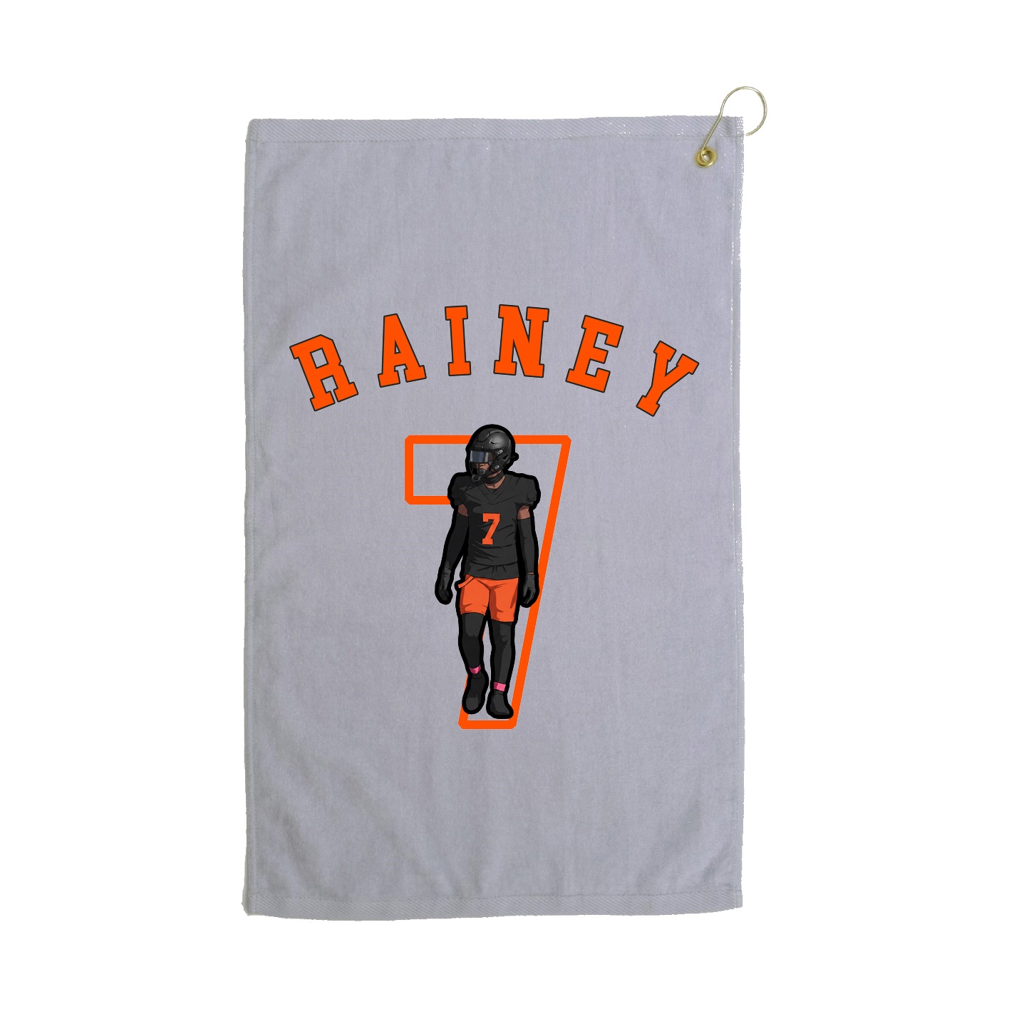 Golf Towel — Shirsey Arch in Grey