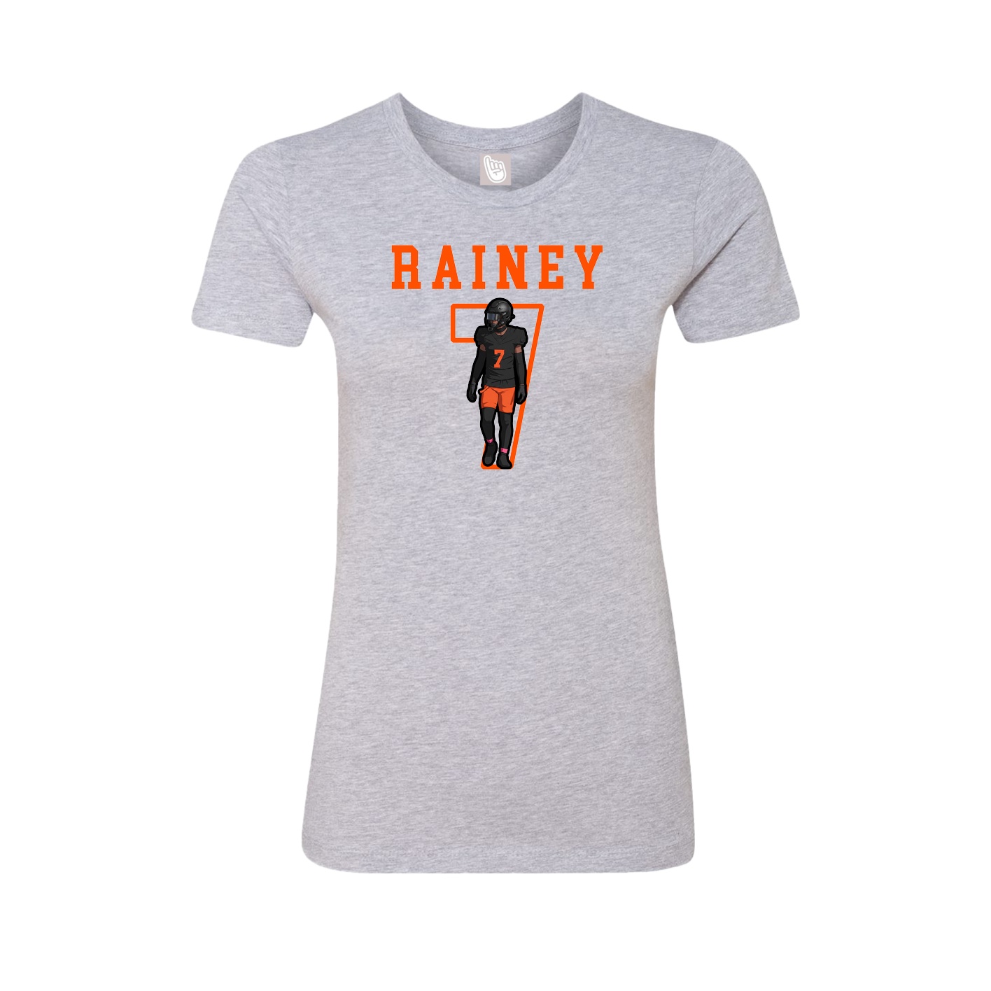 Fitted Women's Tee — Shirsey in Grey