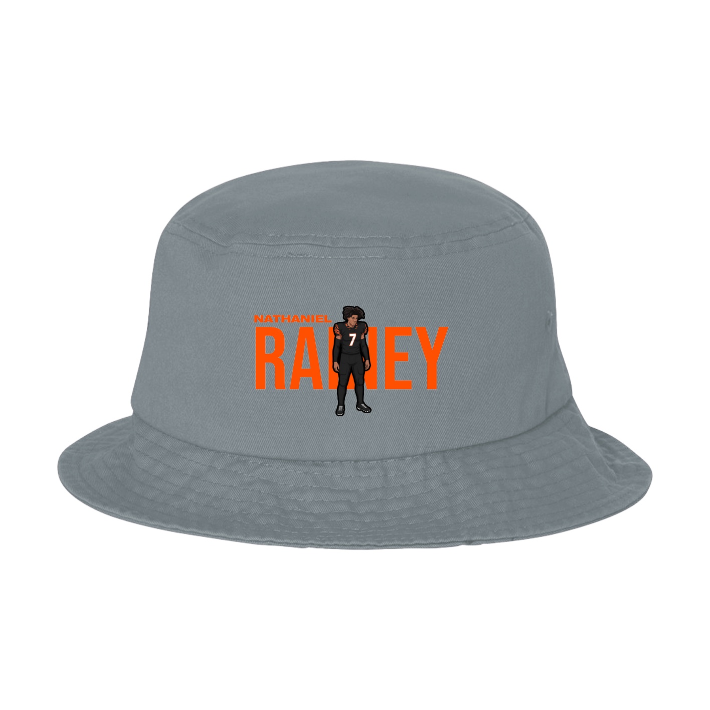 Bucket Cap — Player Name in Grey