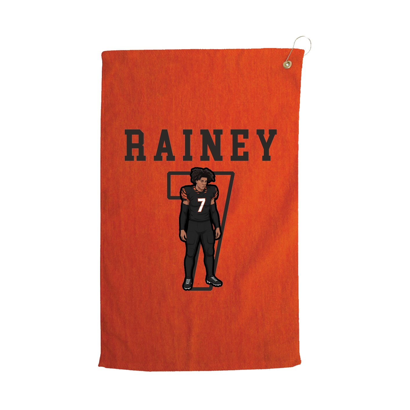 Golf Towel — Shirsey in Orange