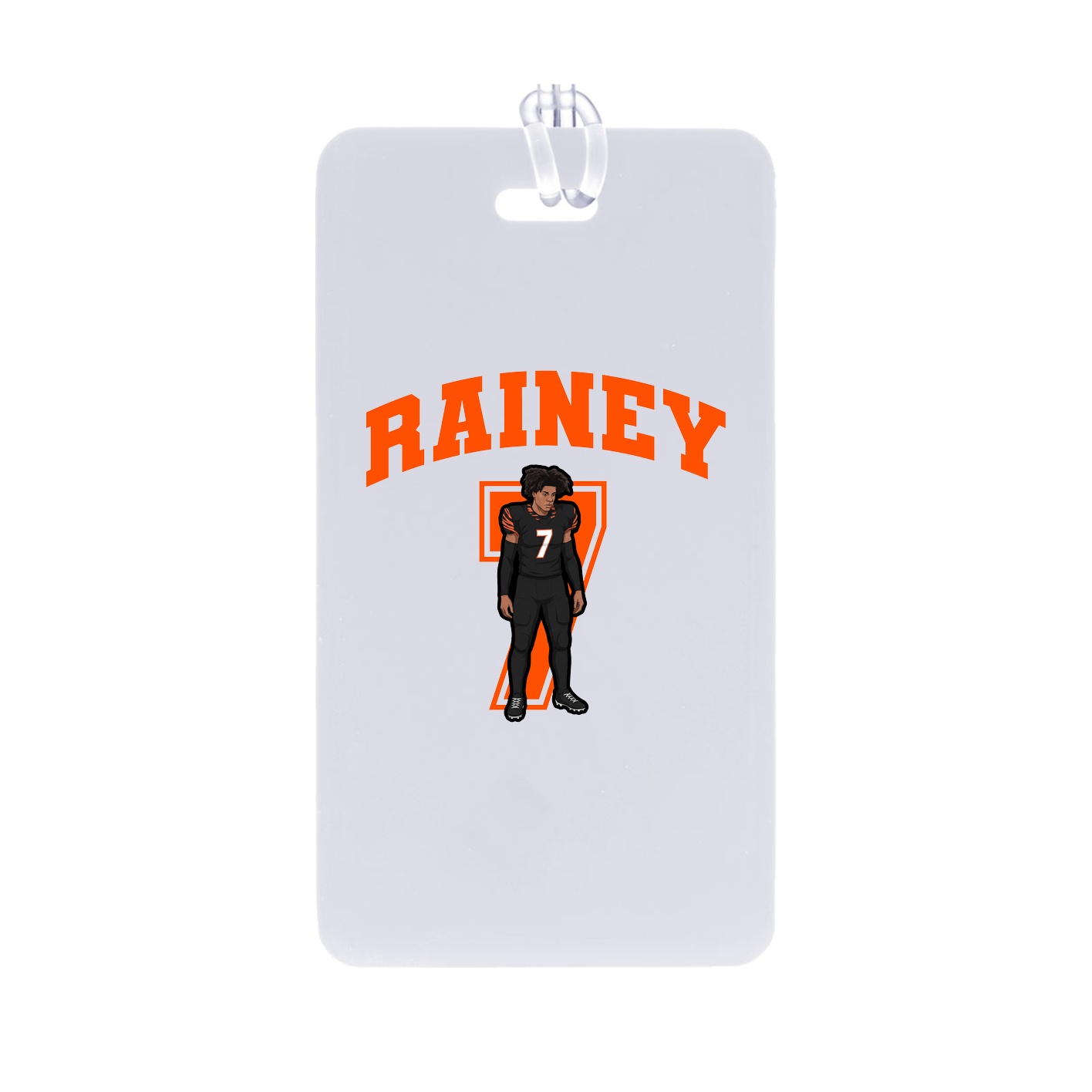 Bag Tag — Number in Classic