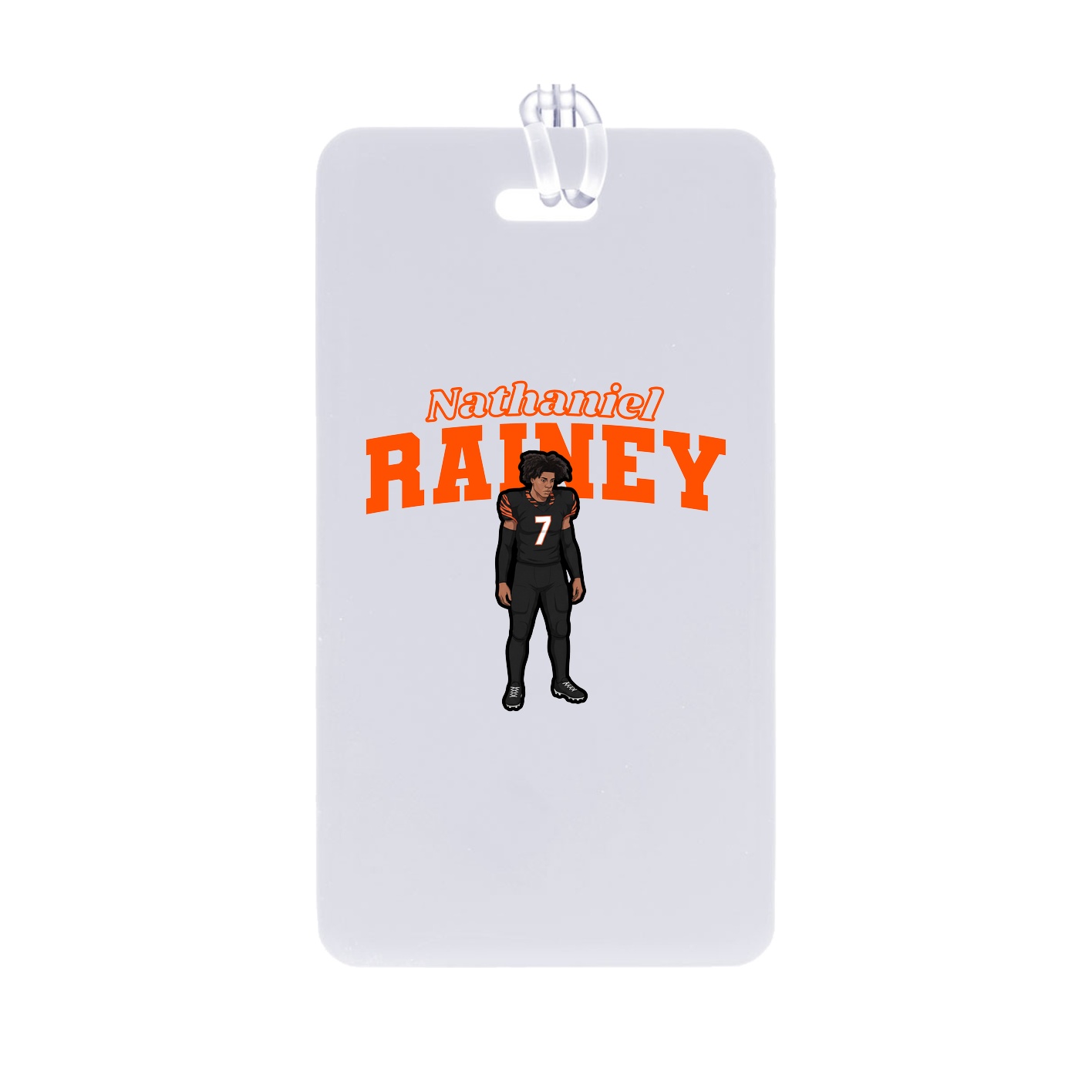 Bag Tag — Name Arch in Classic