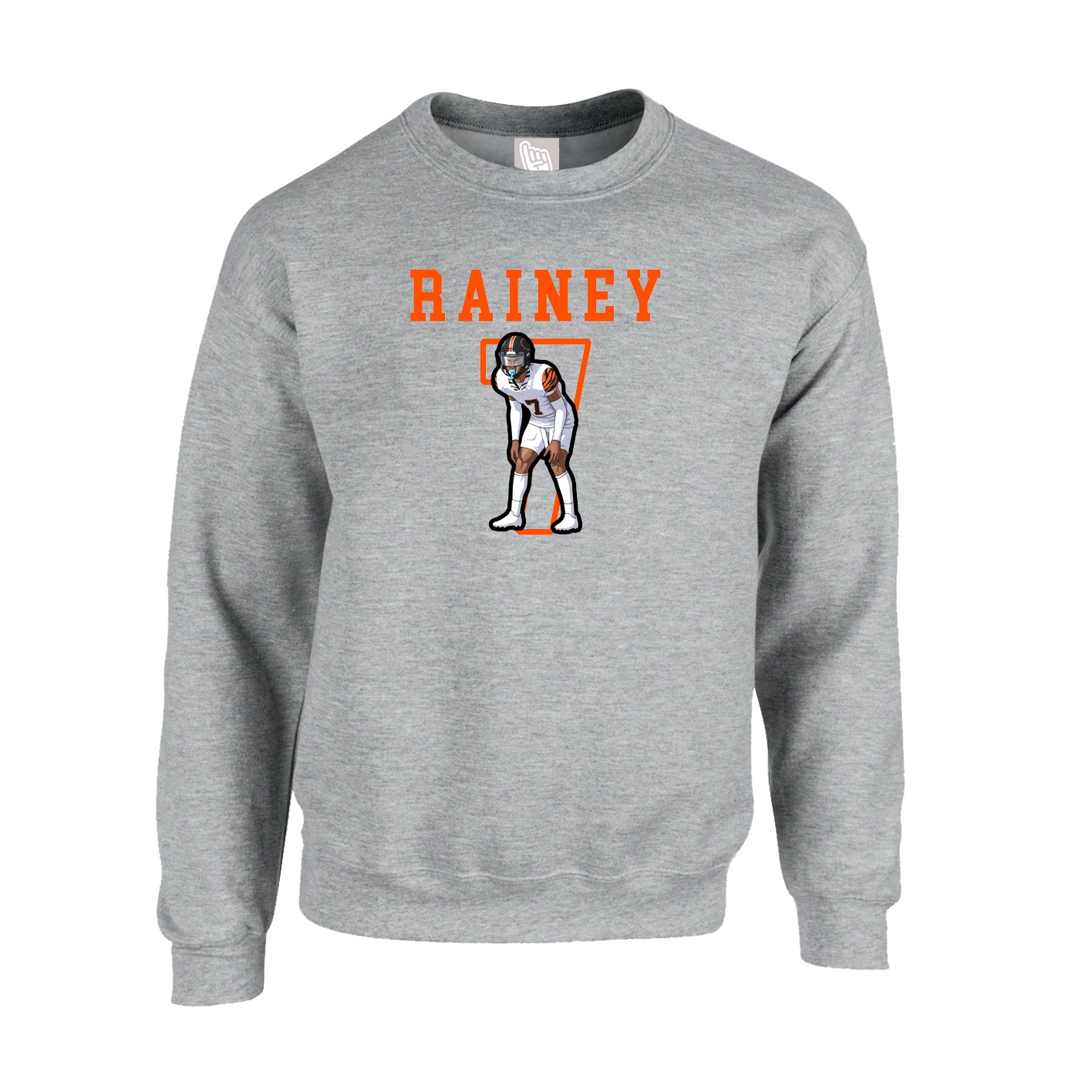 Fleece Crew — Shirsey in Grey