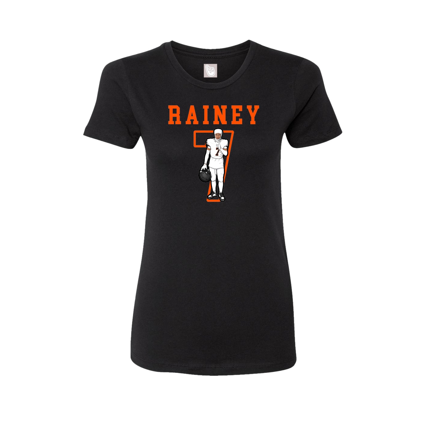 Fitted Women's Tee — Shirsey in Black