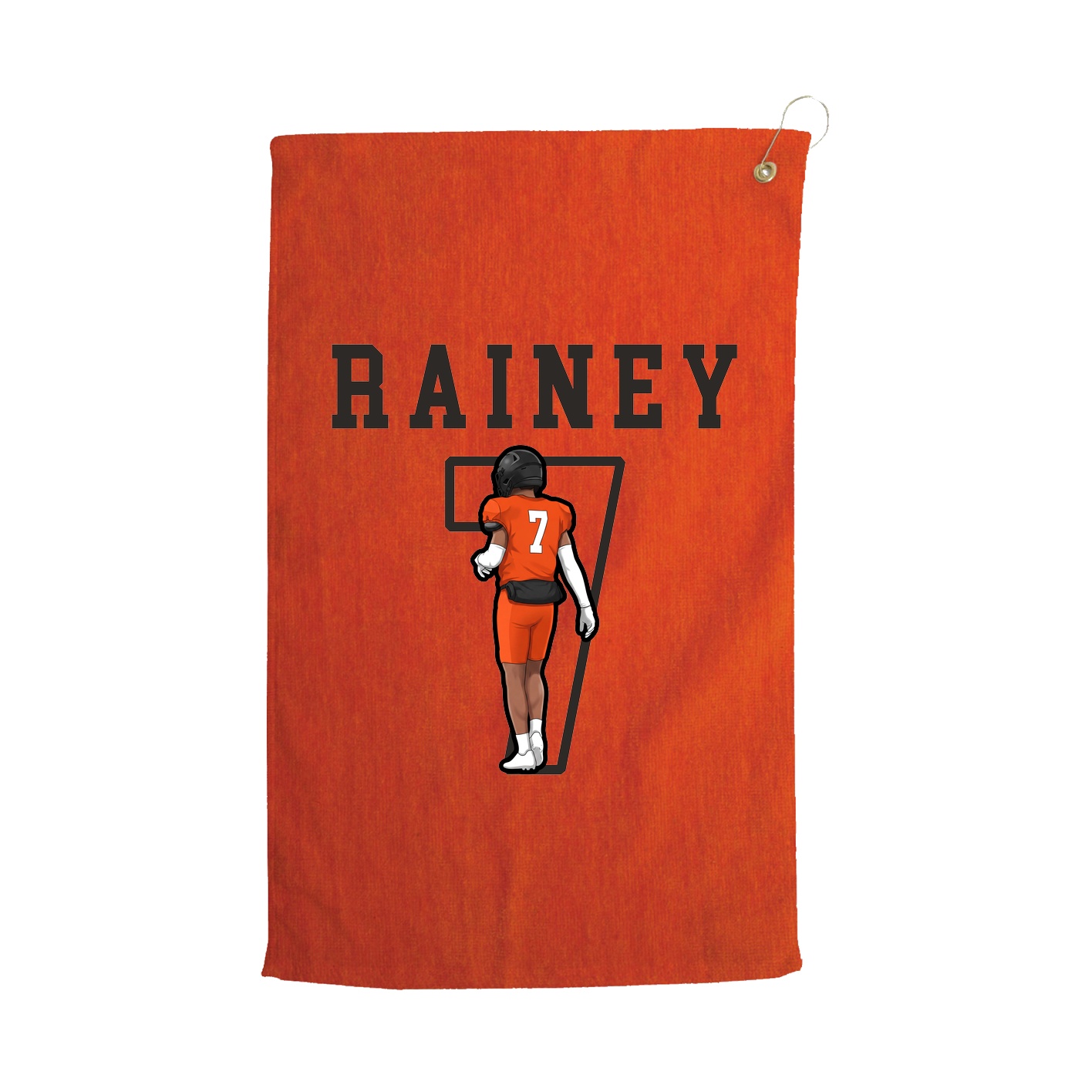 Golf Towel — Shirsey in Orange
