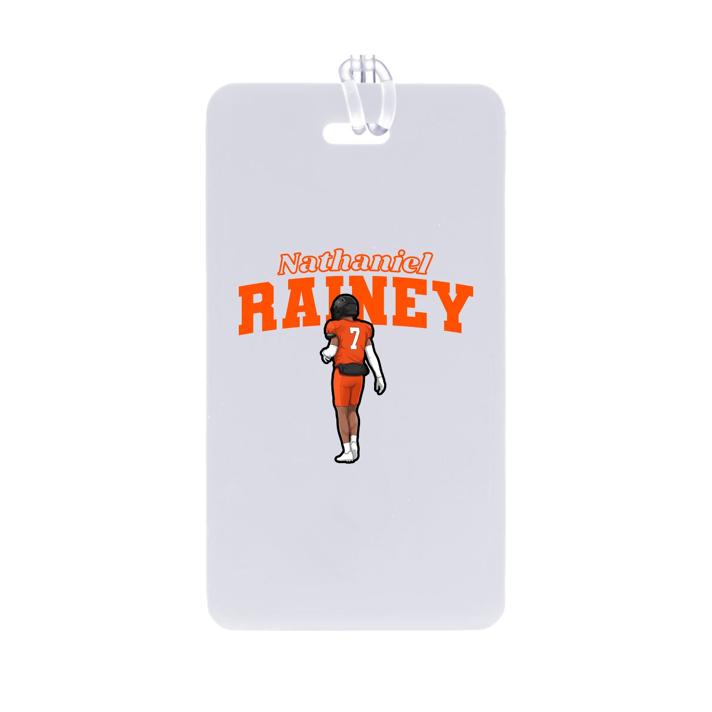 Bag Tag — Name Arch in Classic