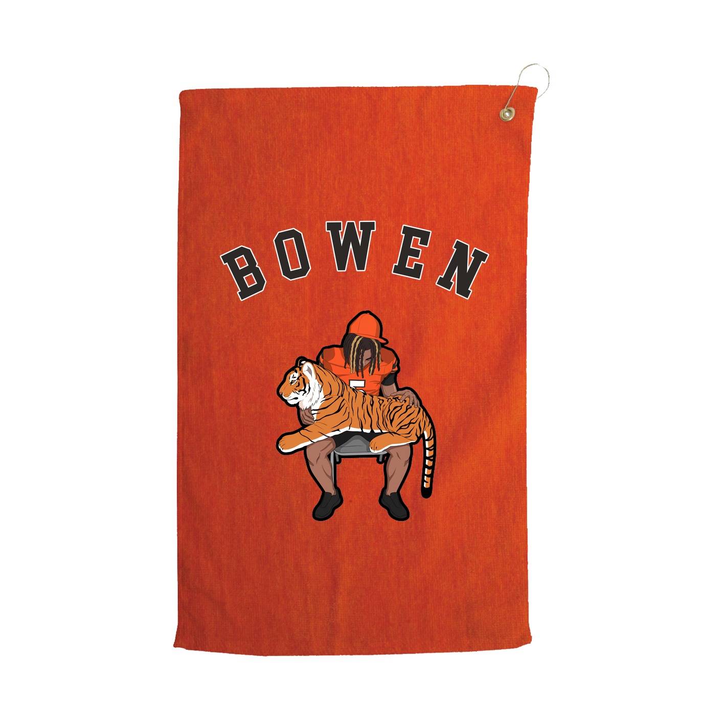 Golf Towel — Shirsey Arch in Orange