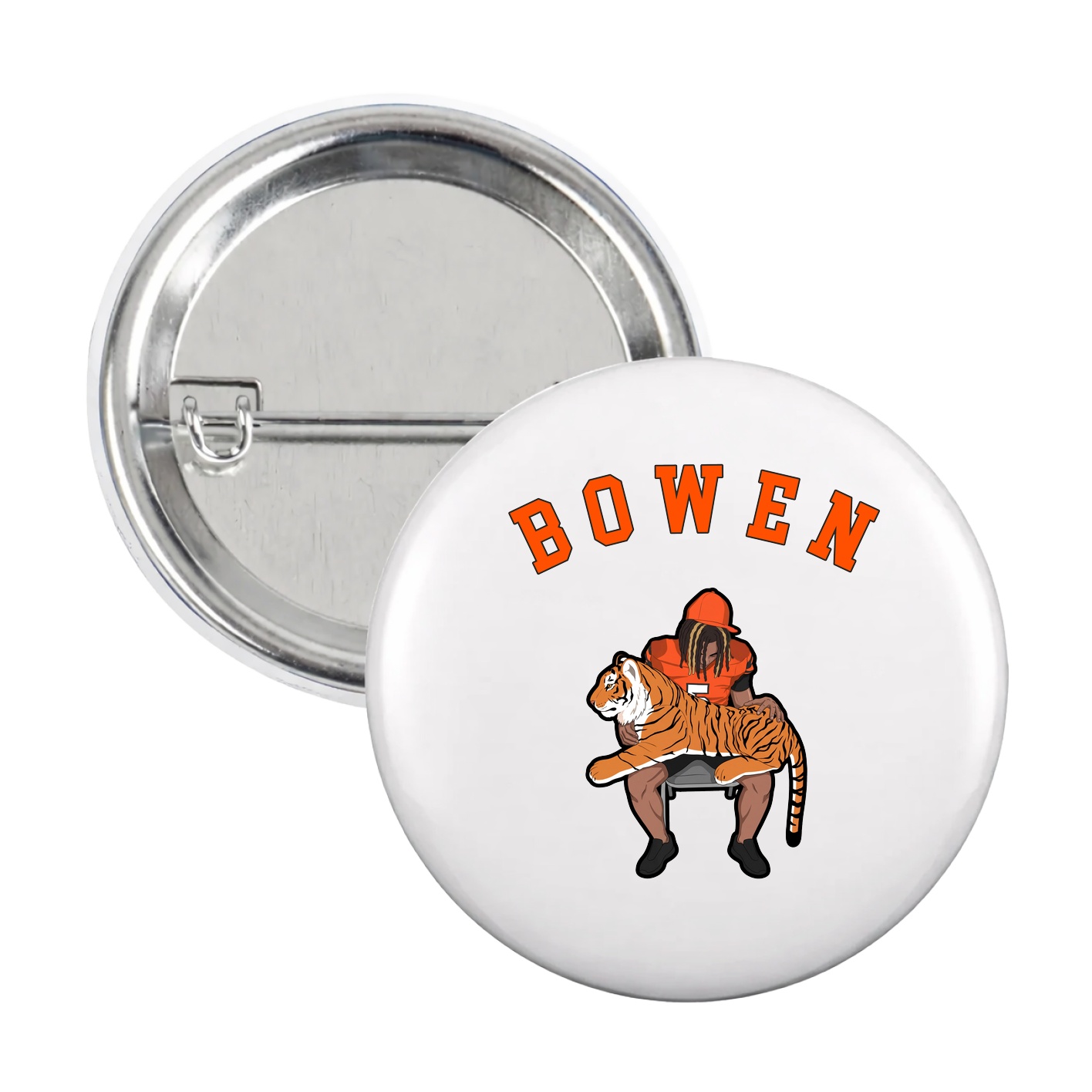 Game Day Button — Shirsey Arch in White