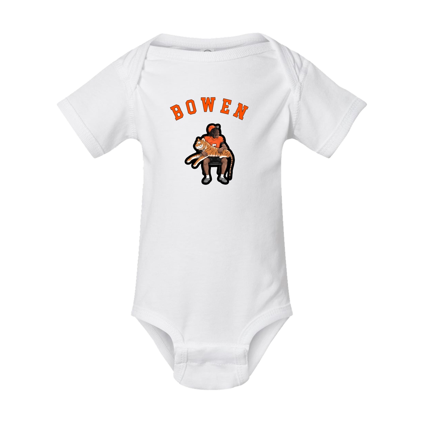 Baby Onesie — Shirsey Arch in White