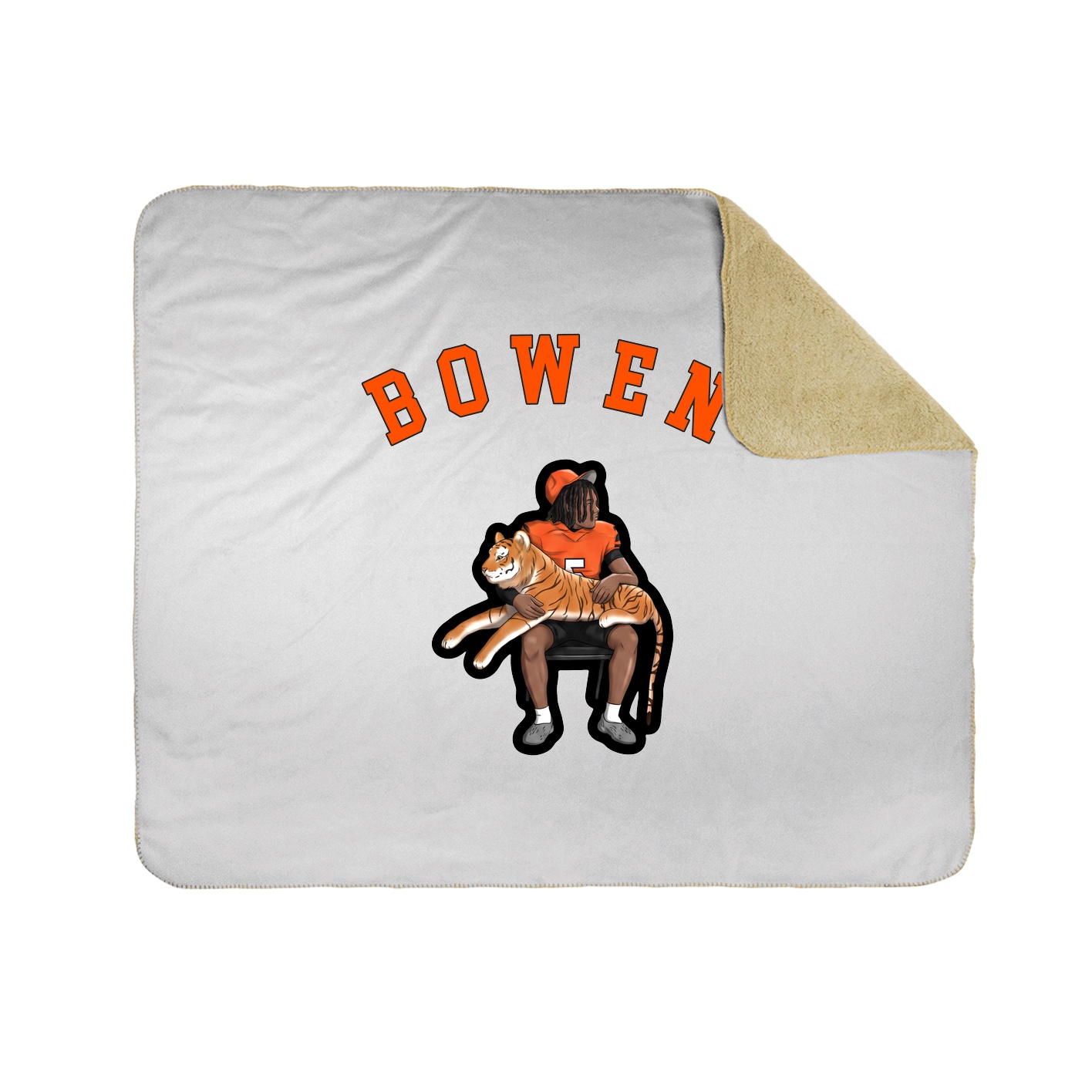 Throw Blanket — Shirsey Arch in White