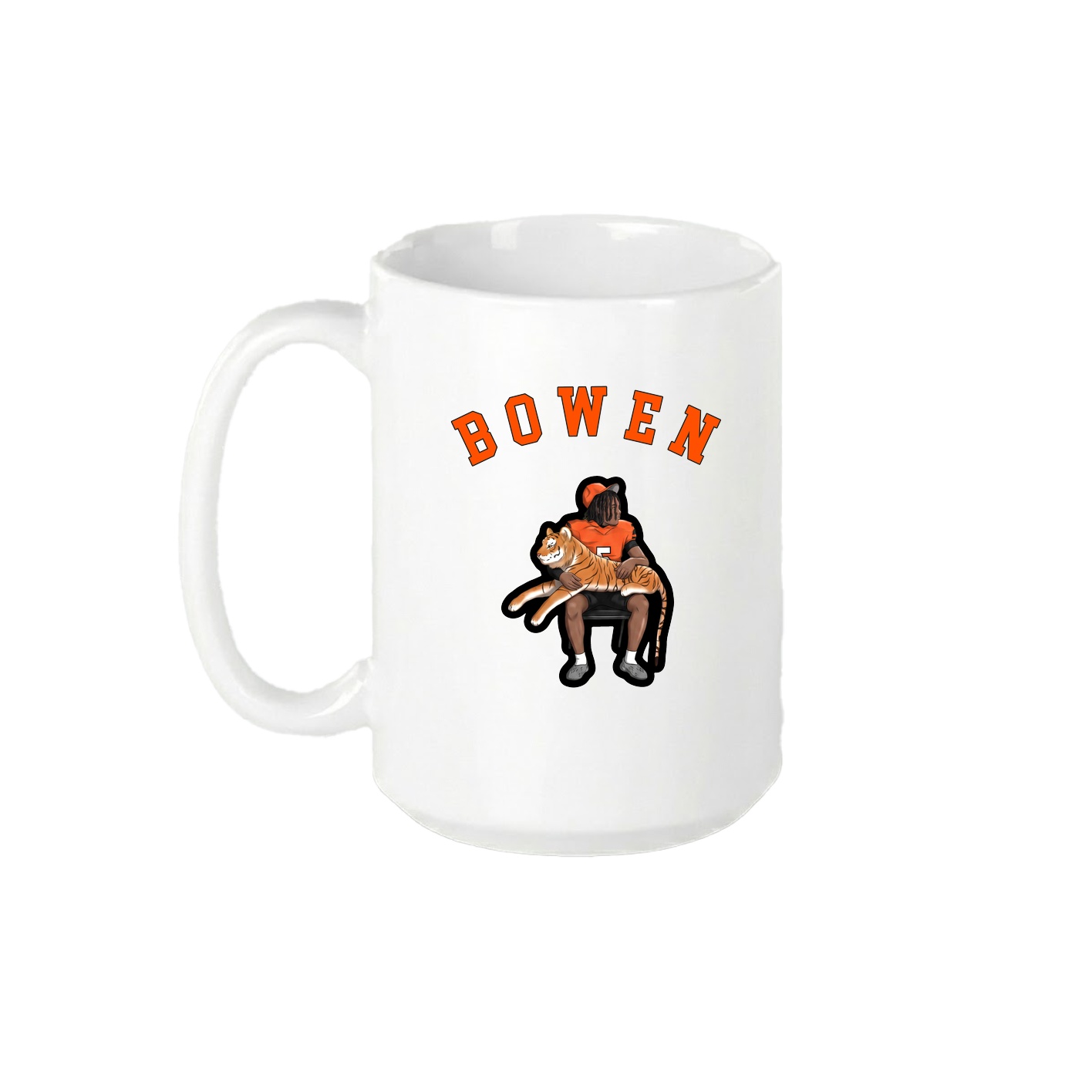 15oz Coffee Mug — Shirsey Arch in White
