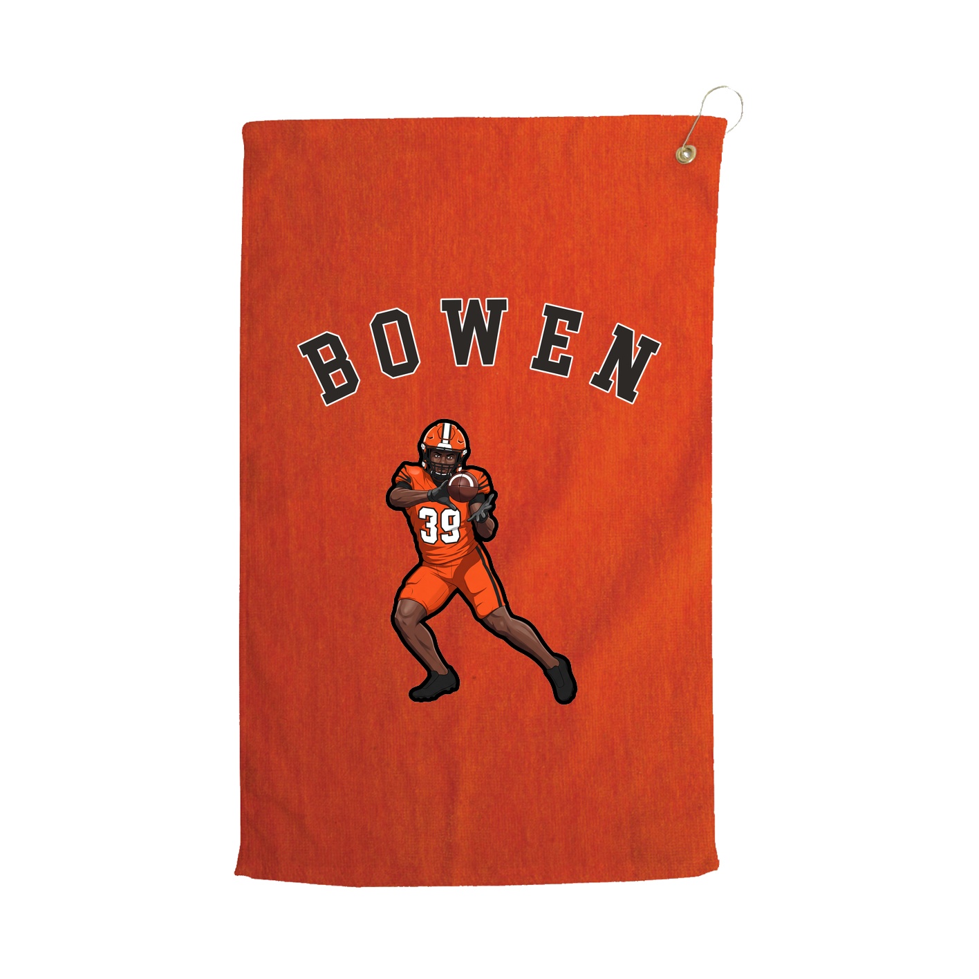 Golf Towel — Shirsey Arch in Orange